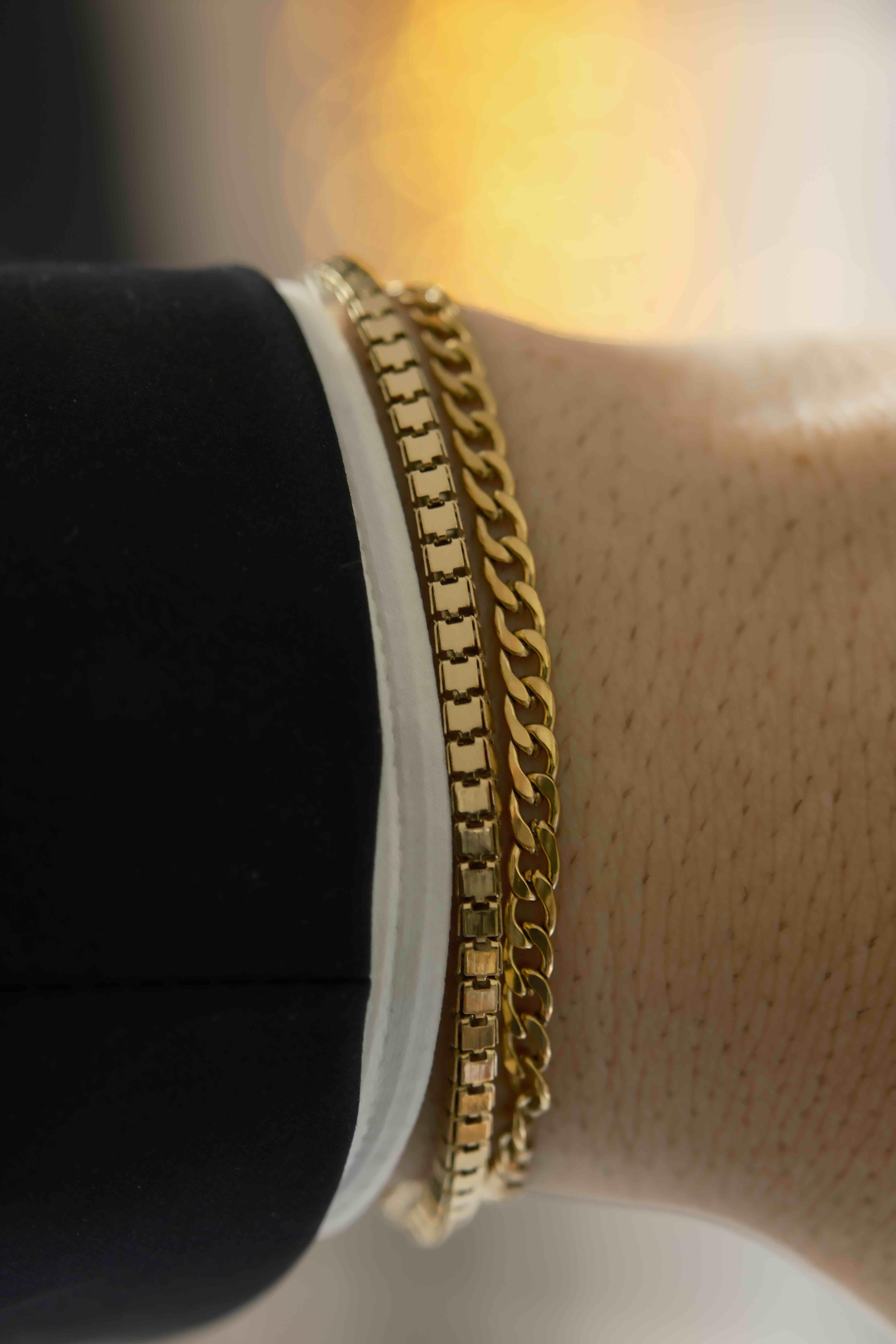 Boxy Gold Çelik Bileklik BraceletWATCHOFROYALboxyBoxy Gold Çelik Bileklik 