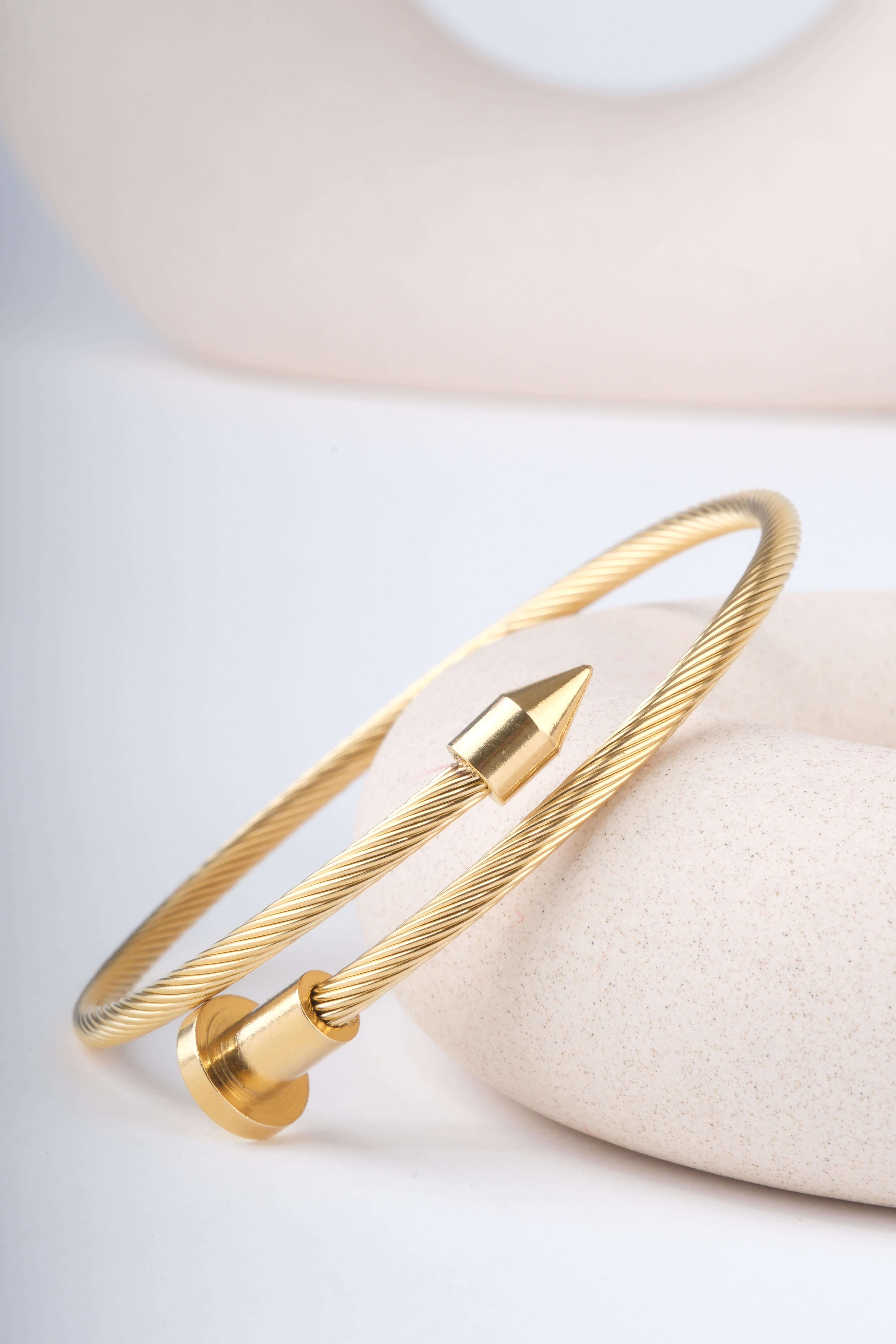 CHIODO GOLD   ÇELİK BİLEKLİK BİLEKLİKWATCHOFROYALCHIDOGLDCHIODO GOLD   ÇELİK BİLEKLİK 