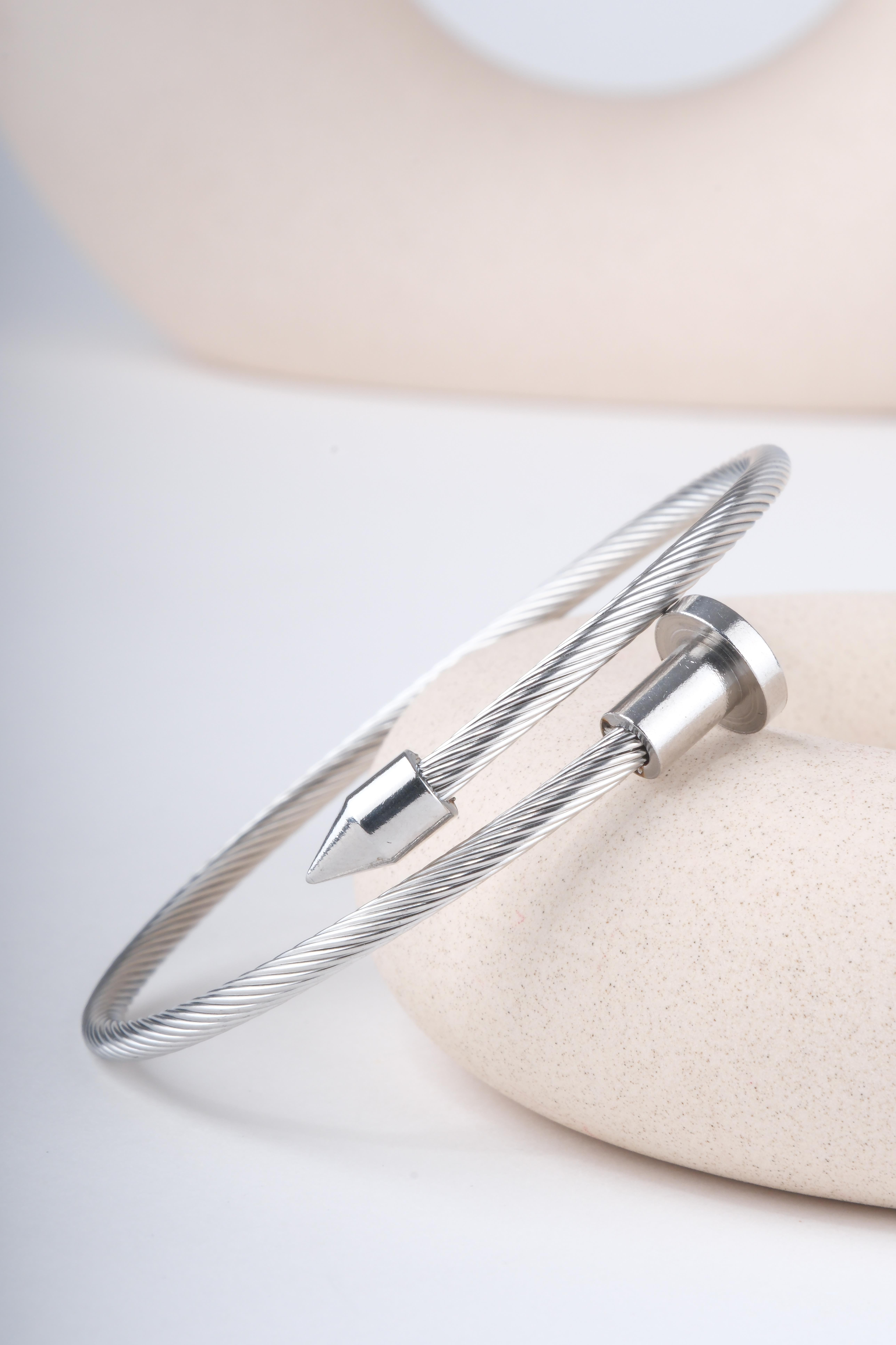 CHIODO SILVER  ÇELİK BİLEKLİK BİLEKLİKWATCHOFROYALCHIDOSLVRCHIODO SILVER  ÇELİK BİLEKLİK 