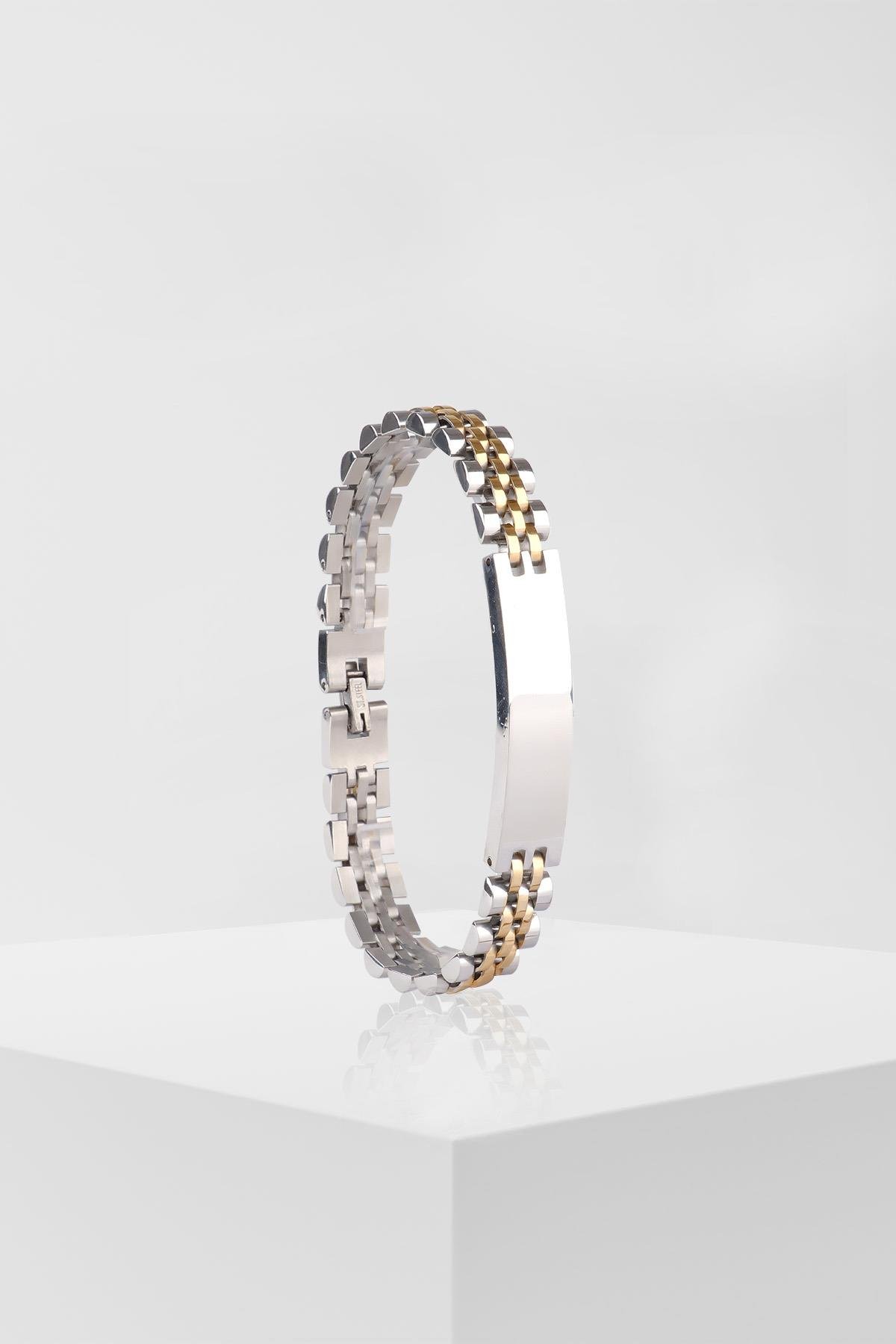 Cross Silver Çelik BileklikBileklikWATCHOFROYALCrossCross Silver Çelik Bileklik