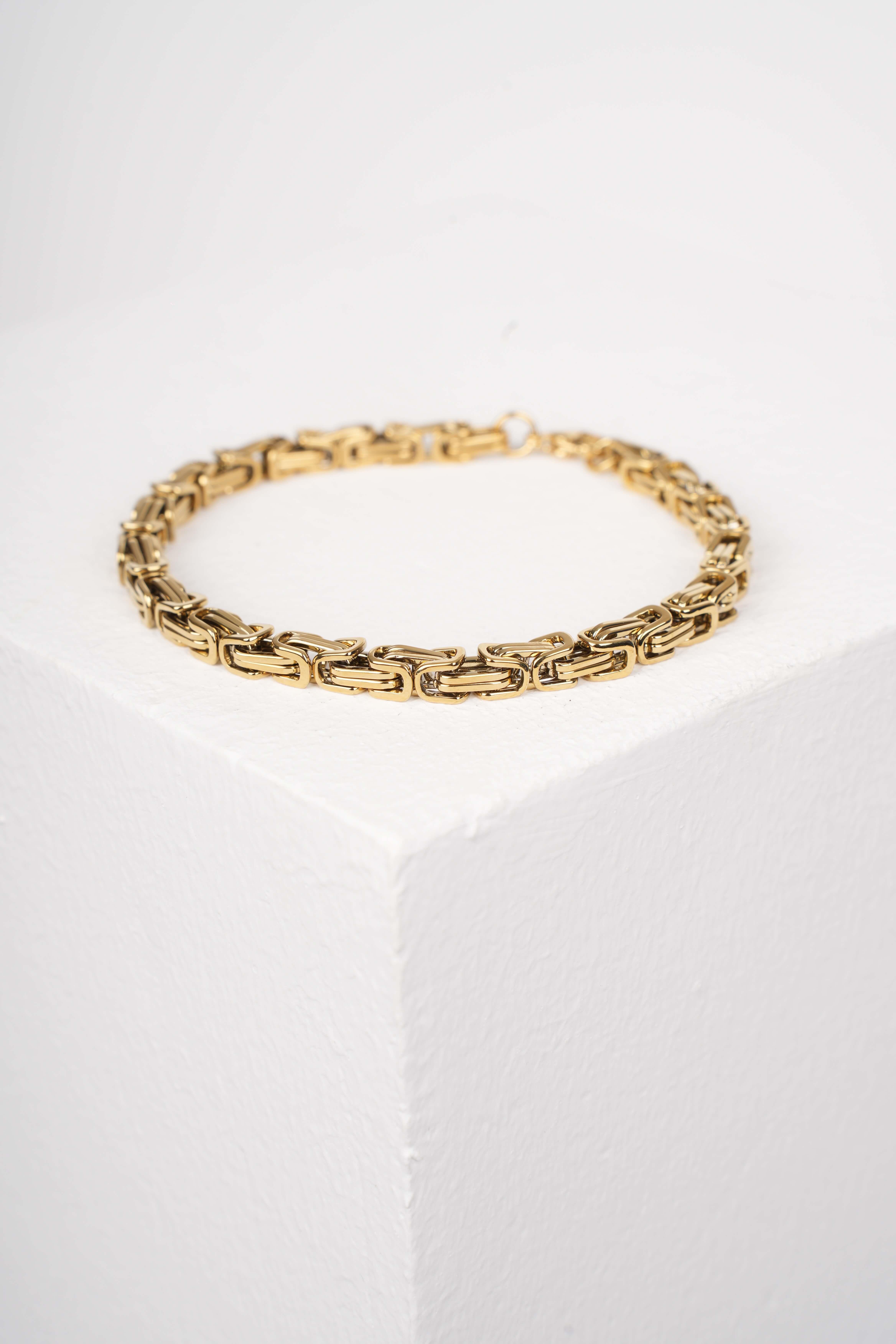 FAUSTO GOLD ÇELİK BİLEKLİK BileklikWATCHOFROYALFAUSTOFAUSTO GOLD ÇELİK BİLEKLİK 