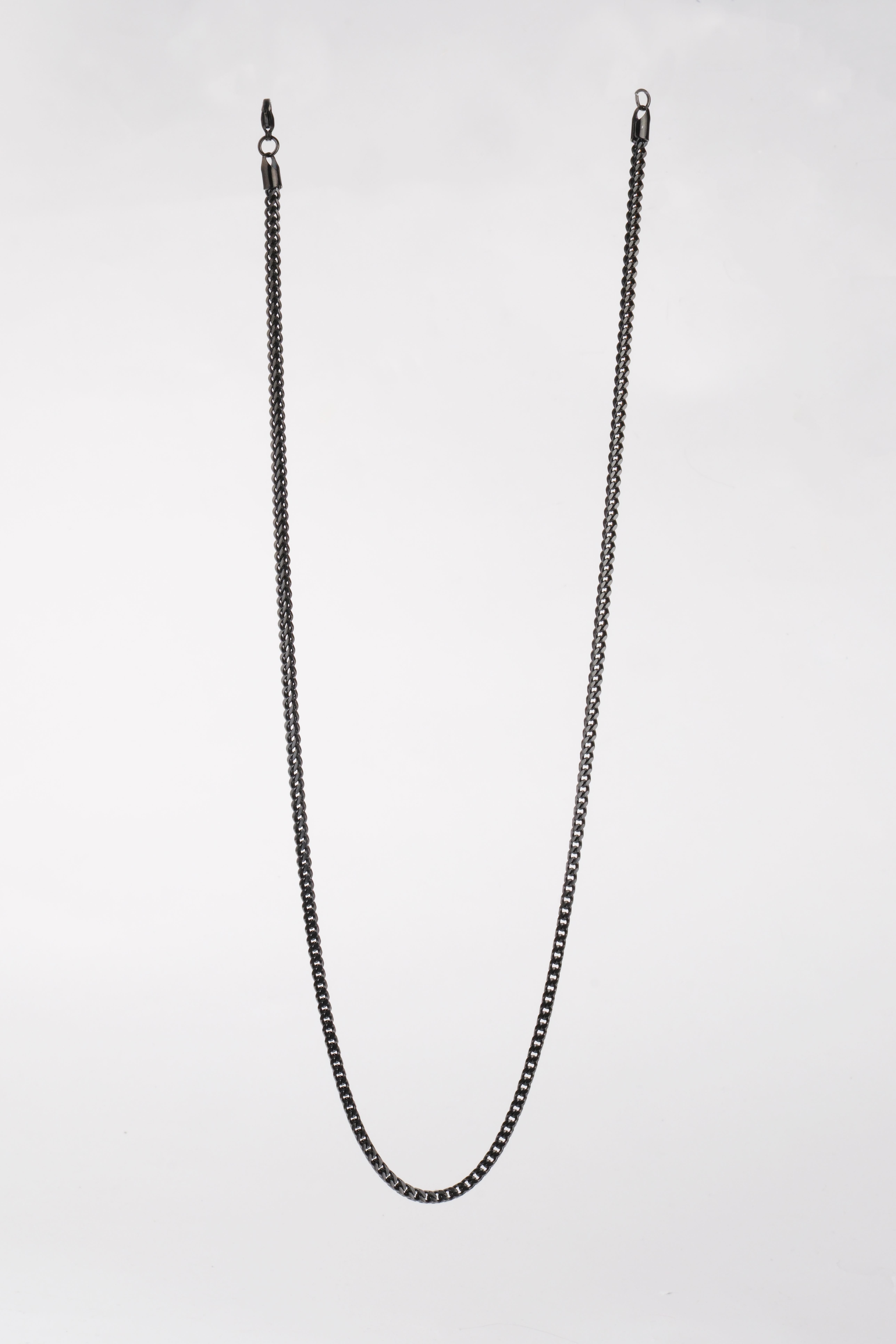 FIONA SİYAH ÇELİK ZİNCİR KOLYEBraceletWATCHOFROYALFIONAFIONA SİYAH ÇELİK ZİNCİR KOLYE