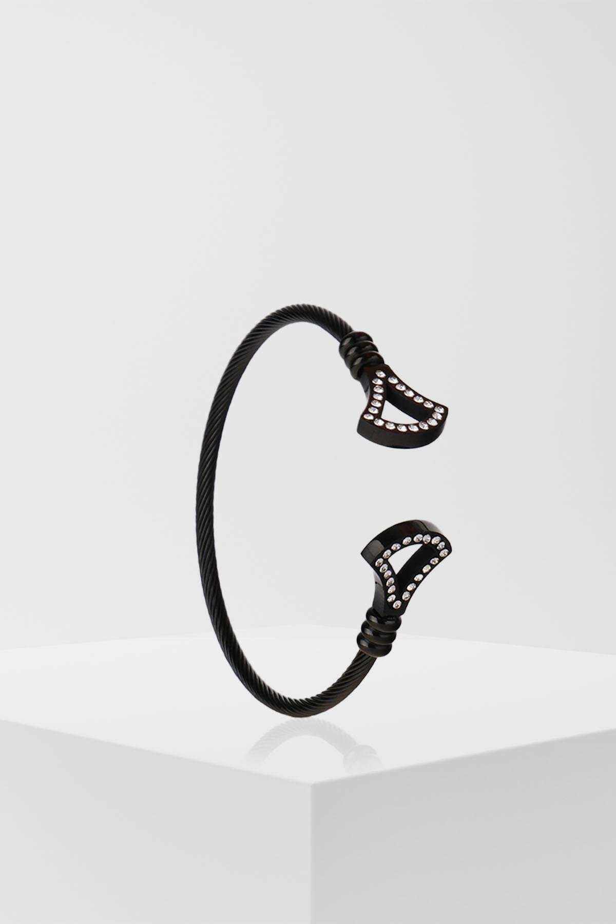 HERENA BLACK   STEEL BRACELET BraceletWATCHOFROYALHRNBLCKHERENA BLACK   STEEL BRACELET 