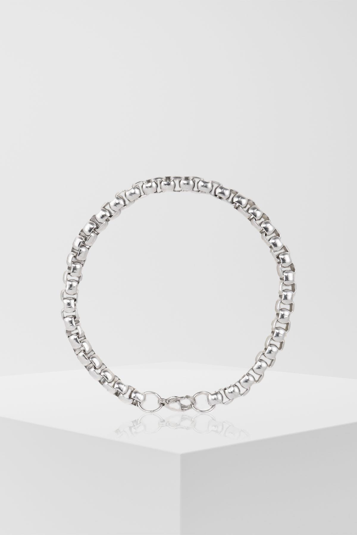 PUGLIA SILVER ÇELİK BİLEKLİKBileklikWATCHOFROYALPUGLIASLVRPUGLIA SILVER ÇELİK BİLEKLİK