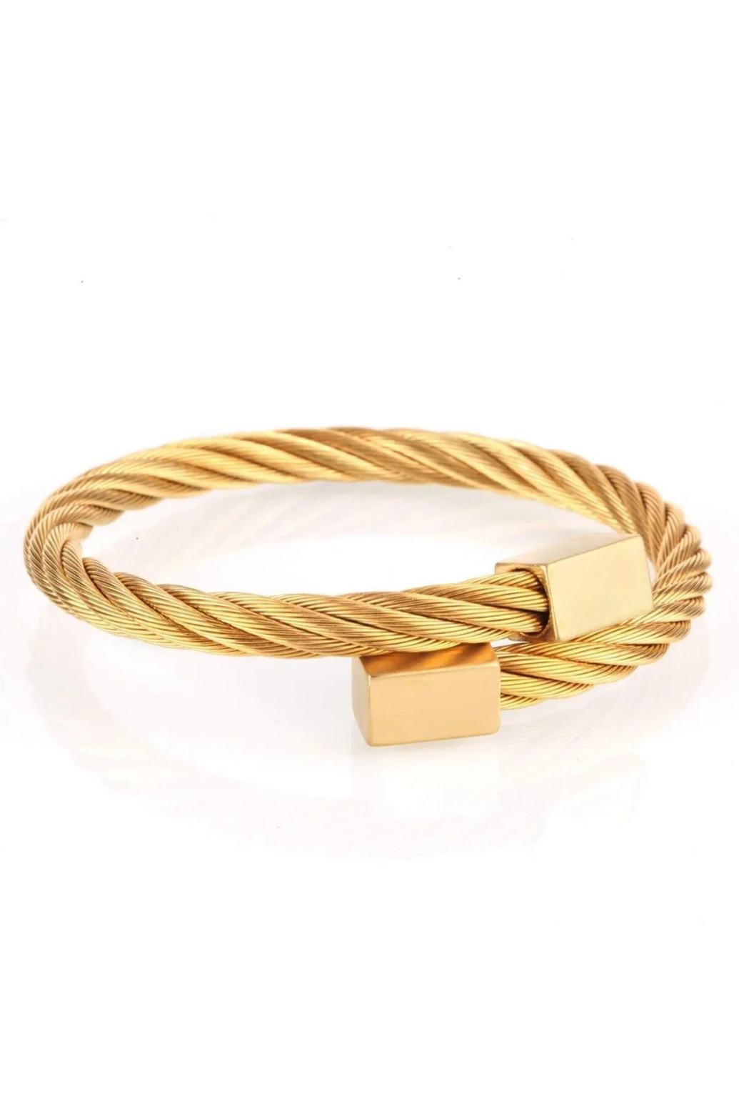 RECTANGLE GOLD TITANIUM ÇELİK BİLEKLİKBraceletWATCHOFROYALRECTANGLEGLDRECTANGLE GOLD TITANIUM ÇELİK BİLEKLİK