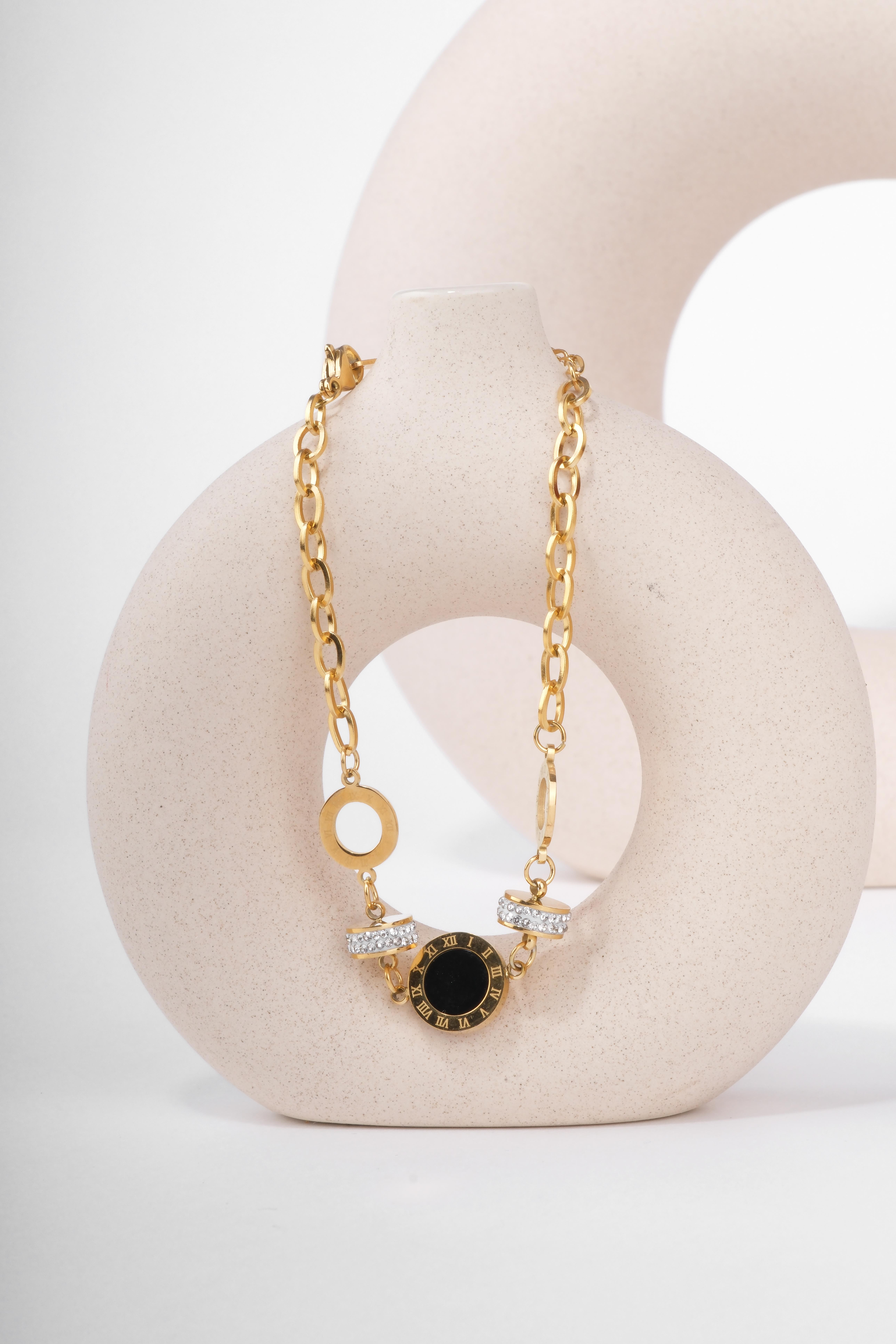 ROMANZO GOLD ÇELİK BİLEKLİKBİLEKLİKWATCHOFROYALROMANZOROMANZO GOLD ÇELİK BİLEKLİK