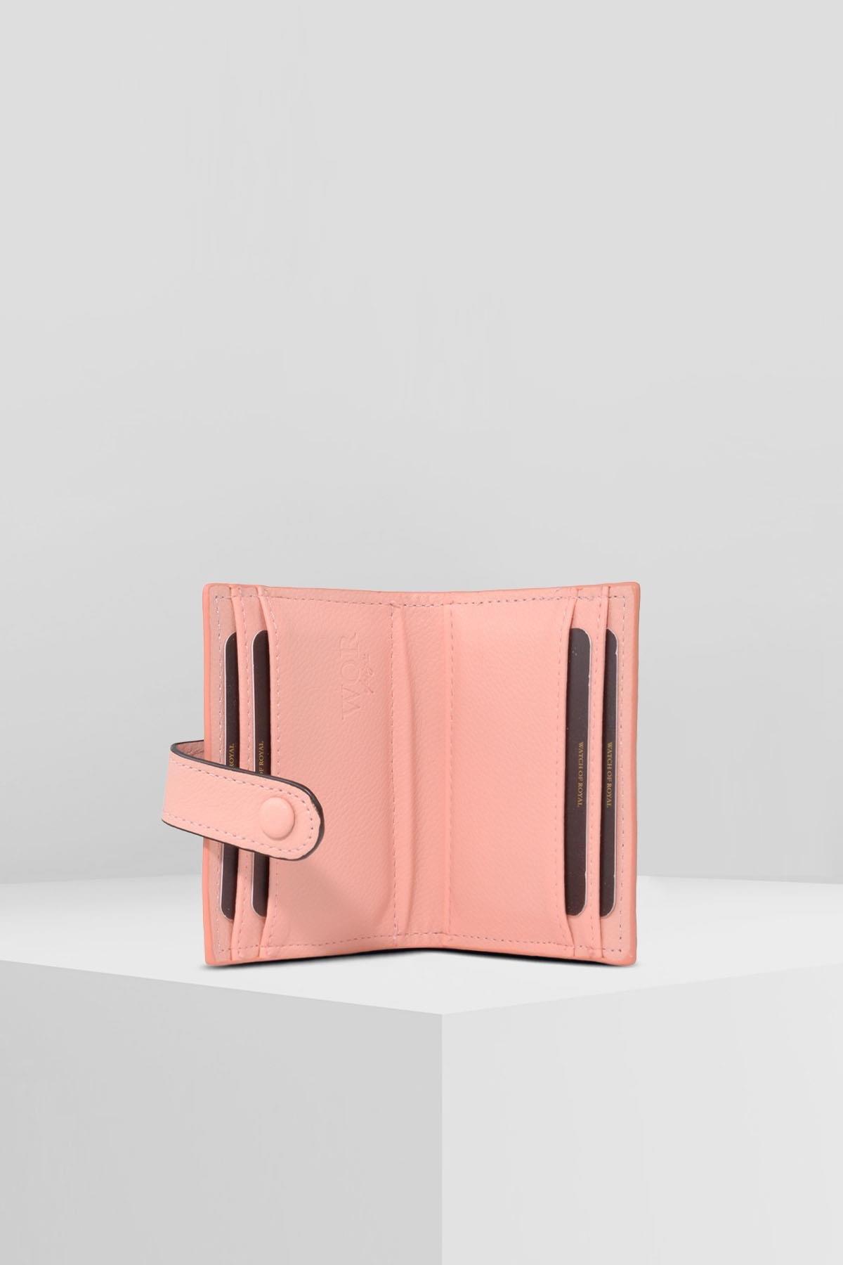 MONTI STYLE PINK VEGAN LEATHER WALLET CARD HOLDERWalletWATCHOFROYALMONTIMONTI STYLE PINK VEGAN LEATHER WALLET CARD HOLDER