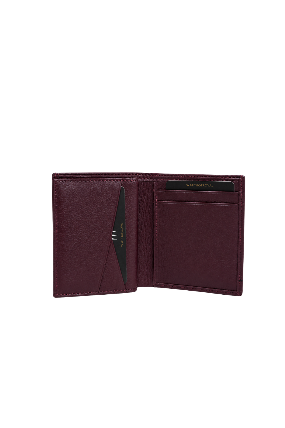 BORIS BURGUNDY GENUINE LEATHER CARD HOLDERWalletWATCHOFROYALBRSBRDBORIS BURGUNDY GENUINE LEATHER CARD HOLDER
