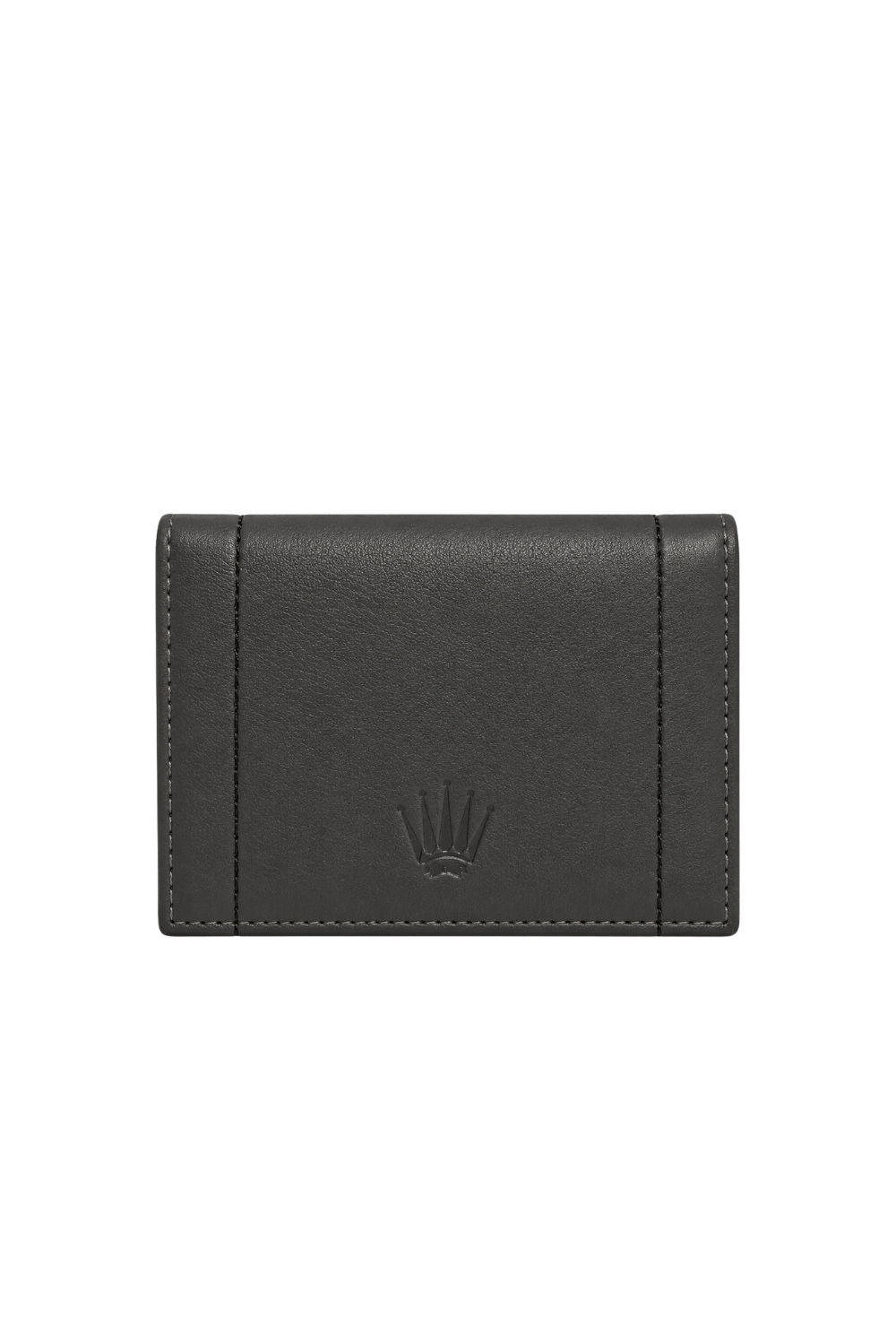 BORIS GREY GENUINE LEATHER CARD HOLDERWalletWATCHOFROYALBRSGREYBORIS GREY GENUINE LEATHER CARD HOLDER