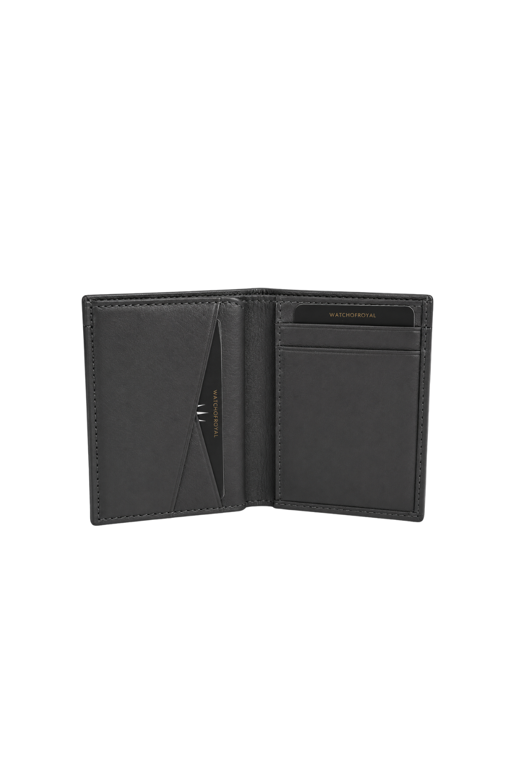 BORIS GREY GENUINE LEATHER CARD HOLDERWalletWATCHOFROYALBRSGREYBORIS GREY GENUINE LEATHER CARD HOLDER