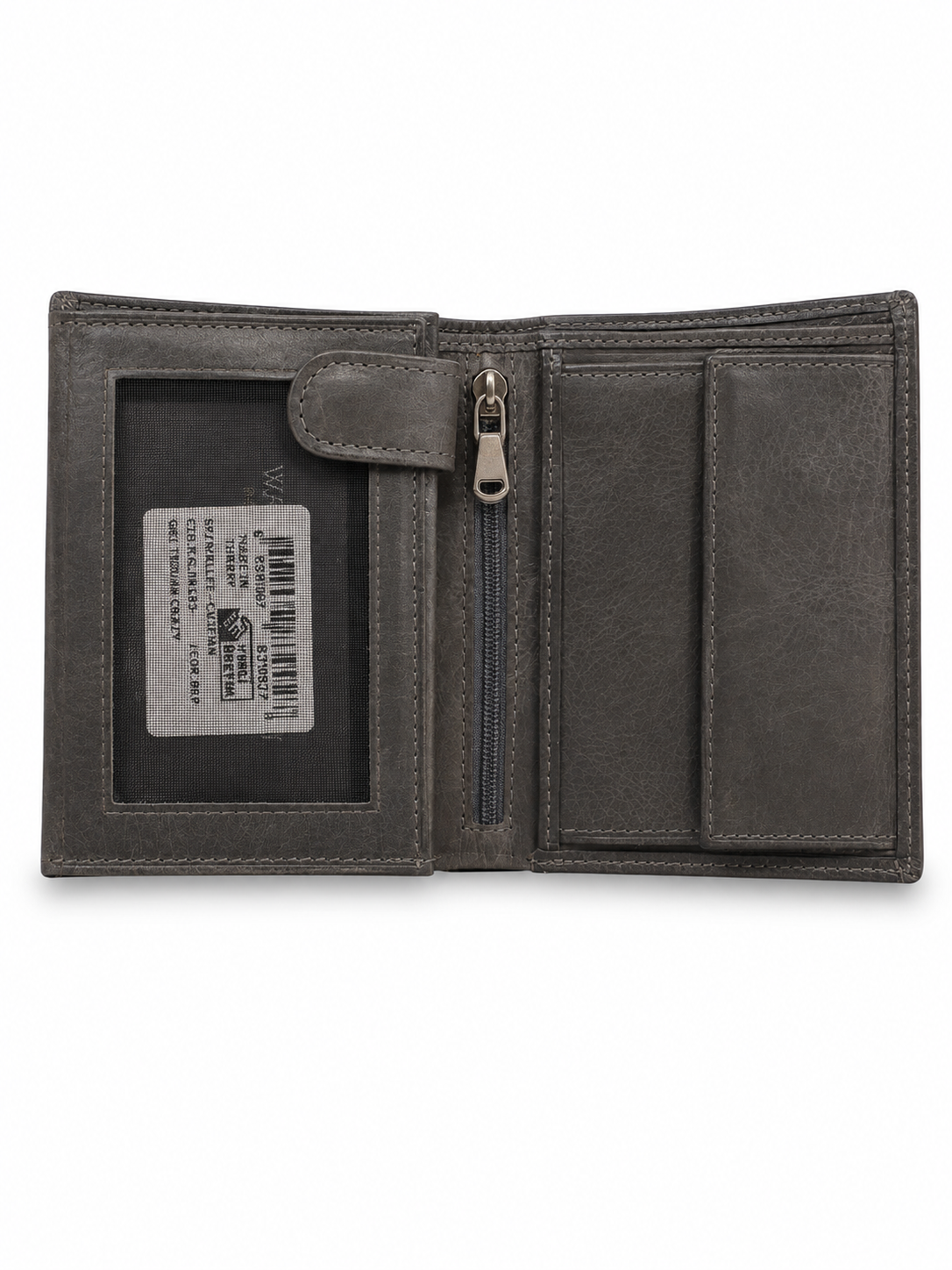 COOPER GREY GENUINE LEATHER WALLETWalletWATCHOFROYALCPRCRZYGRCOOPER GREY GENUINE LEATHER WALLET