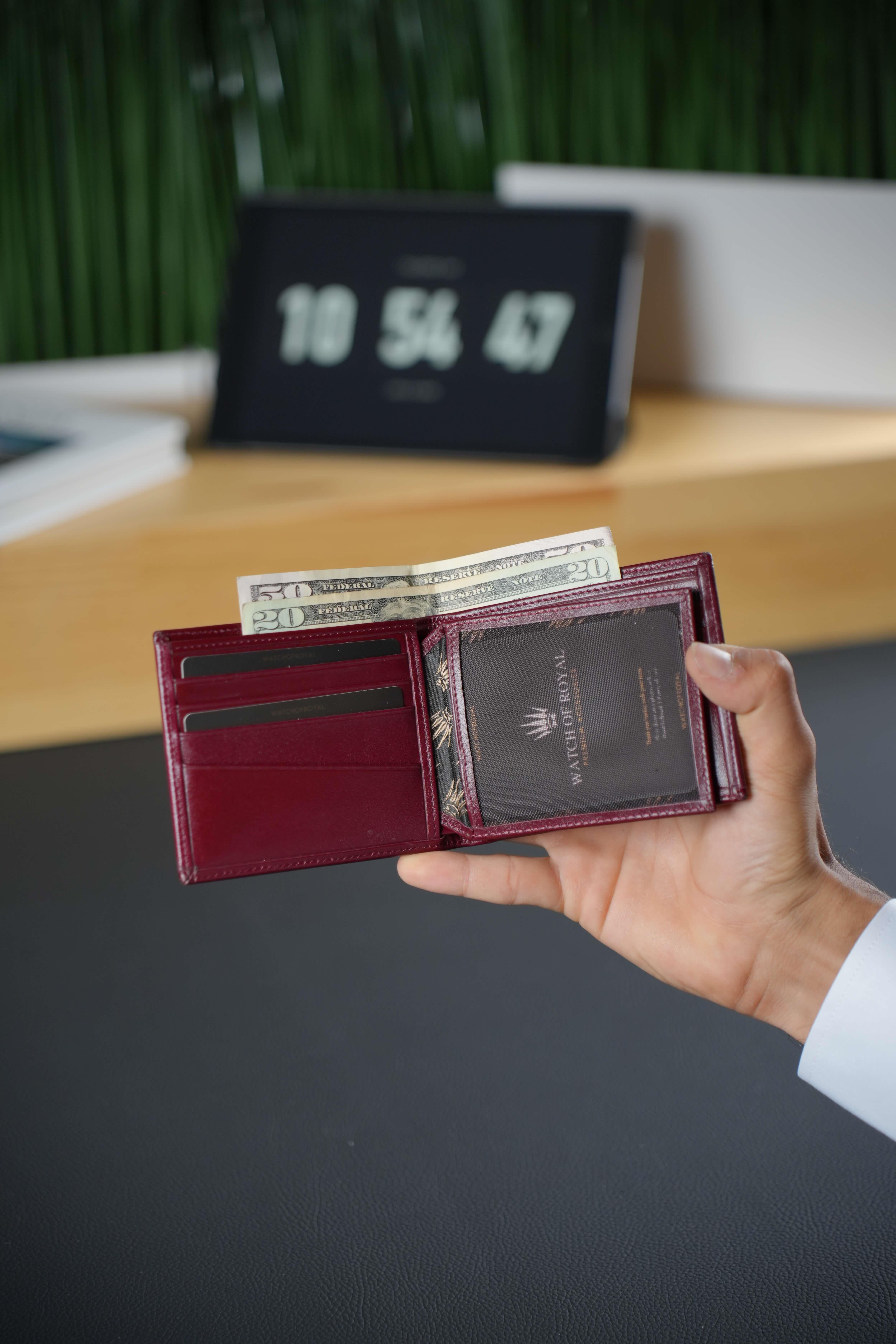 Hakiki Deri Cüzdan Bordo 13 Kart Bölmeli  Şeffaf Kimlik ve Ehliyet Alanı, Çift Para Bölmeli,Dikiş Detaylı Yumuşak Deri KevınCüzdan ve KartlıkWATCHOFROYALKEVINHakiki Deri Cüzdan Bordo 13 Kart Bölmeli  Şeffaf Kimlik ve Ehliyet Alanı, Çift Para Bölmeli,Dikiş Detaylı Yumuşak Deri Kevın