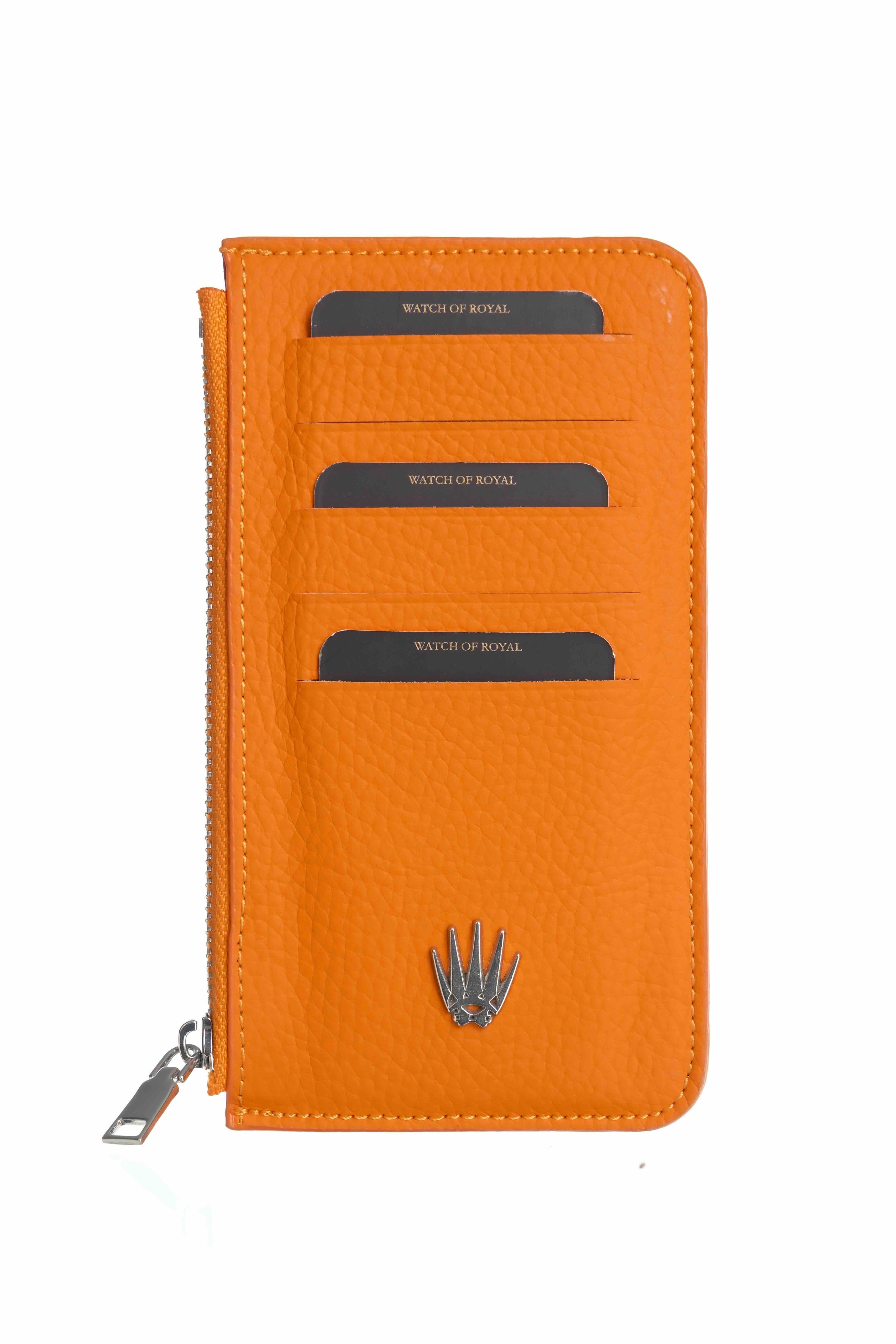 Lexis Turuncu Hakiki Deri Fermuarlı Kartlık Cüzdan ve KartlıkWATCHOFROYALLEXİSLexis Turuncu Hakiki Deri Fermuarlı Kartlık 