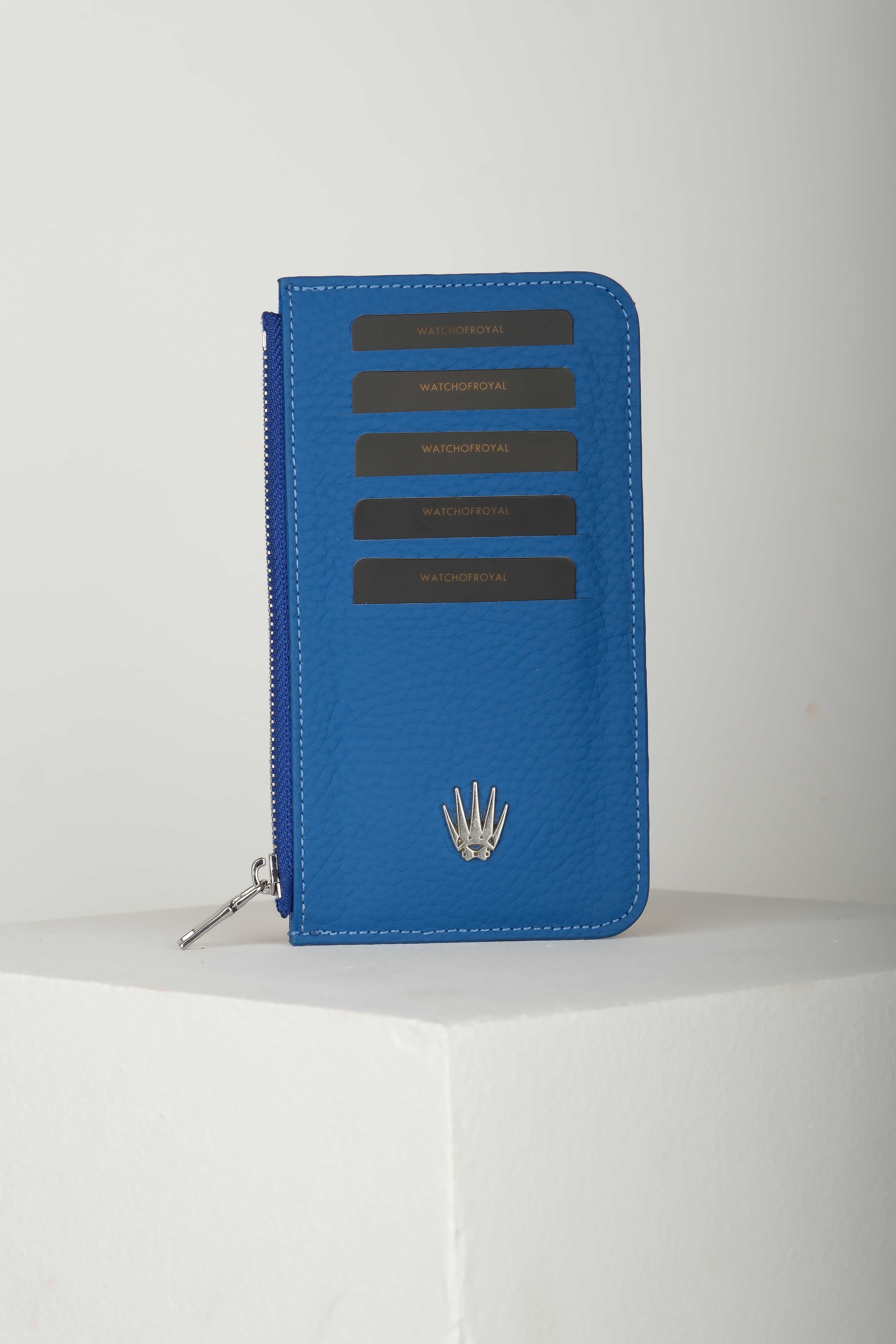 Lexis Mavi Hakiki Deri Fermuarlı Kartlık Cüzdan ve KartlıkWATCHOFROYALLEXİSLexis Mavi Hakiki Deri Fermuarlı Kartlık 