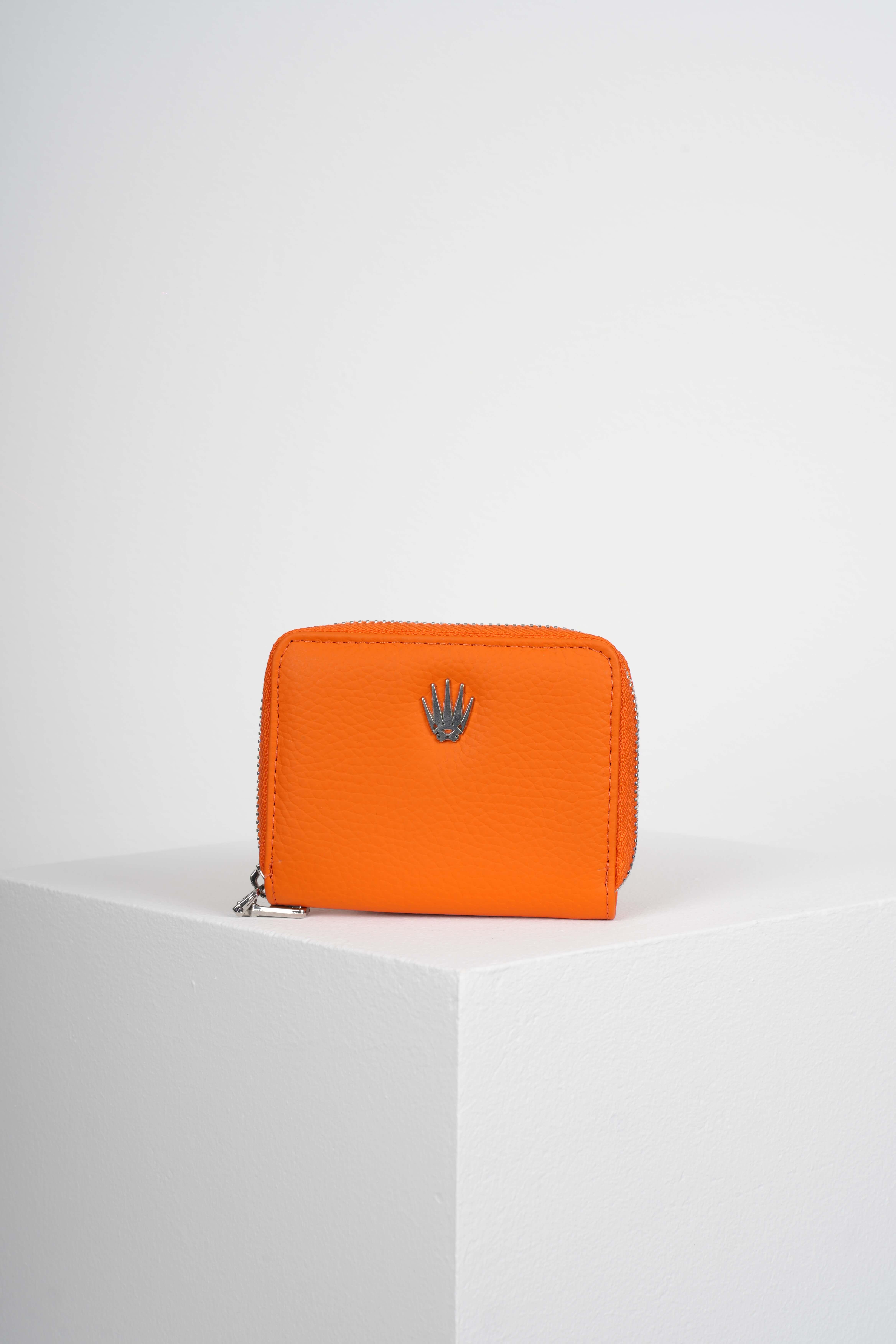 Lyon Turuncu Hakiki Deri Cüzdan Kartlık WalletWATCHOFROYALLyonLyon Turuncu Hakiki Deri Cüzdan Kartlık 