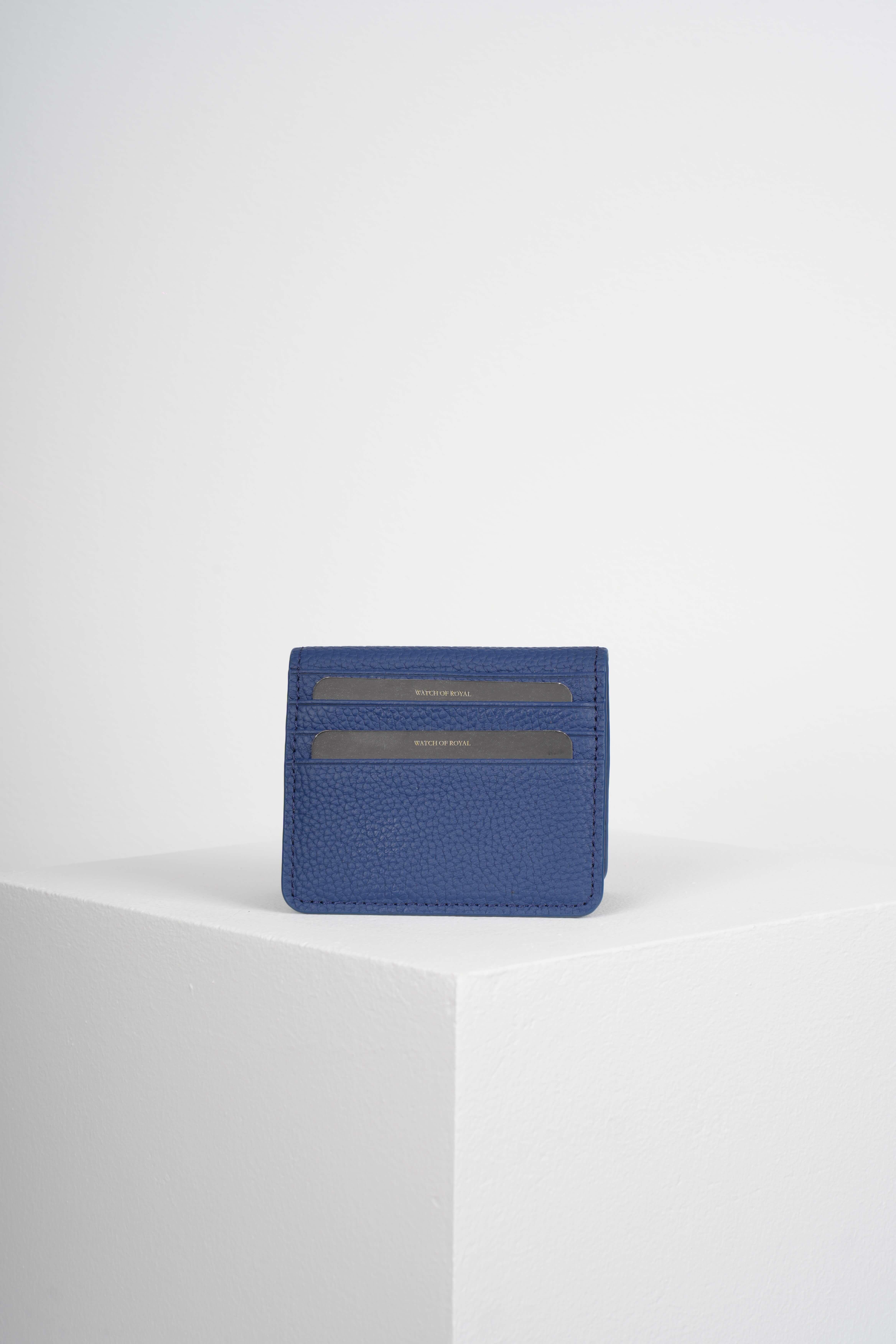 PAIR FLOTTER NAVYBLUE SLIM GENUINE LEATHER WALLETWalletWATCHOFROYALPAIRPAIR FLOTTER NAVYBLUE SLIM GENUINE LEATHER WALLET