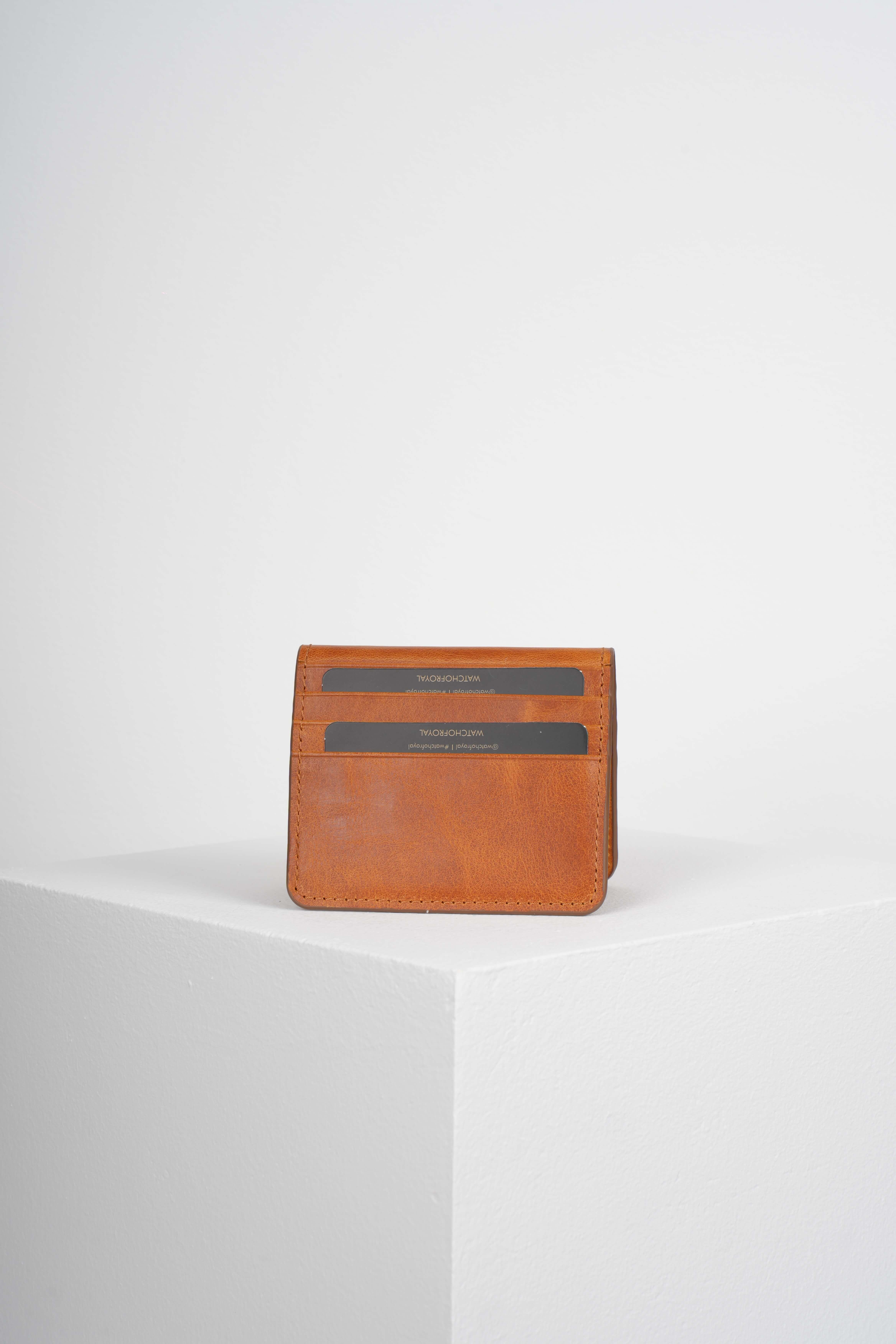 PAIR TIGUAN TAN SLIM GENUINE LEATHER WALLETWalletWATCHOFROYALPAIRPAIR TIGUAN TAN SLIM GENUINE LEATHER WALLET