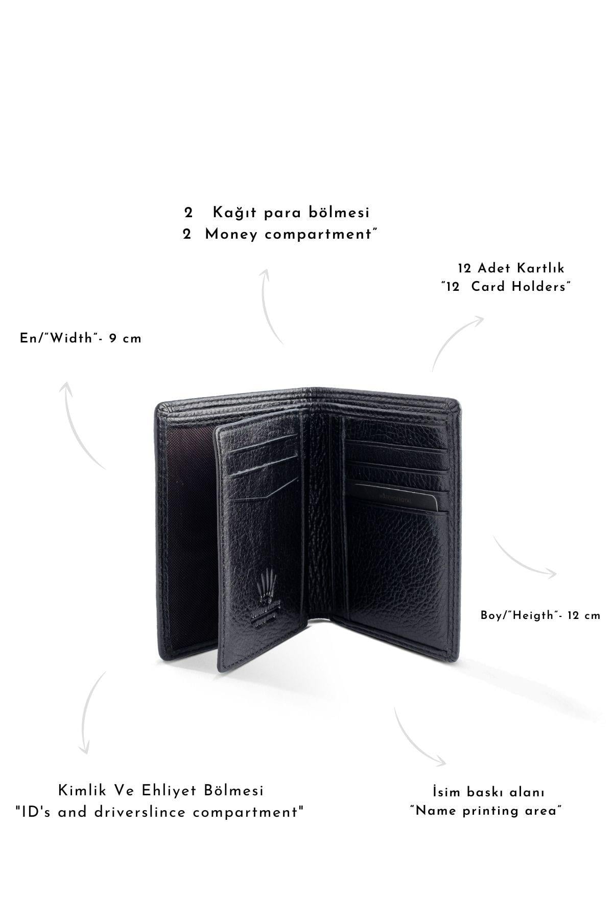 VENETO BLACK LEATHER WALLETWALLET & CARDHOLDERWATCHOFROYALVNTOBLCKVENETO BLACK LEATHER WALLET