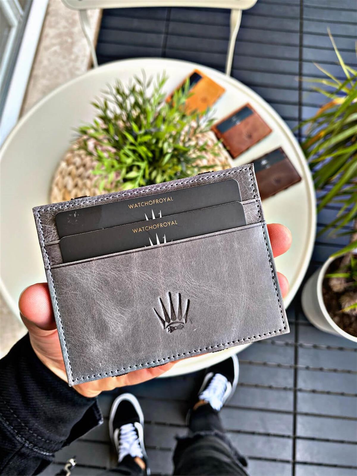 MAGIC CARD HOLDER GREYCUZDAN&EL ÇANTASICÜZDAN & ELÇANTASIMGCCRDHLDRGRYMAGIC CARD HOLDER GREY