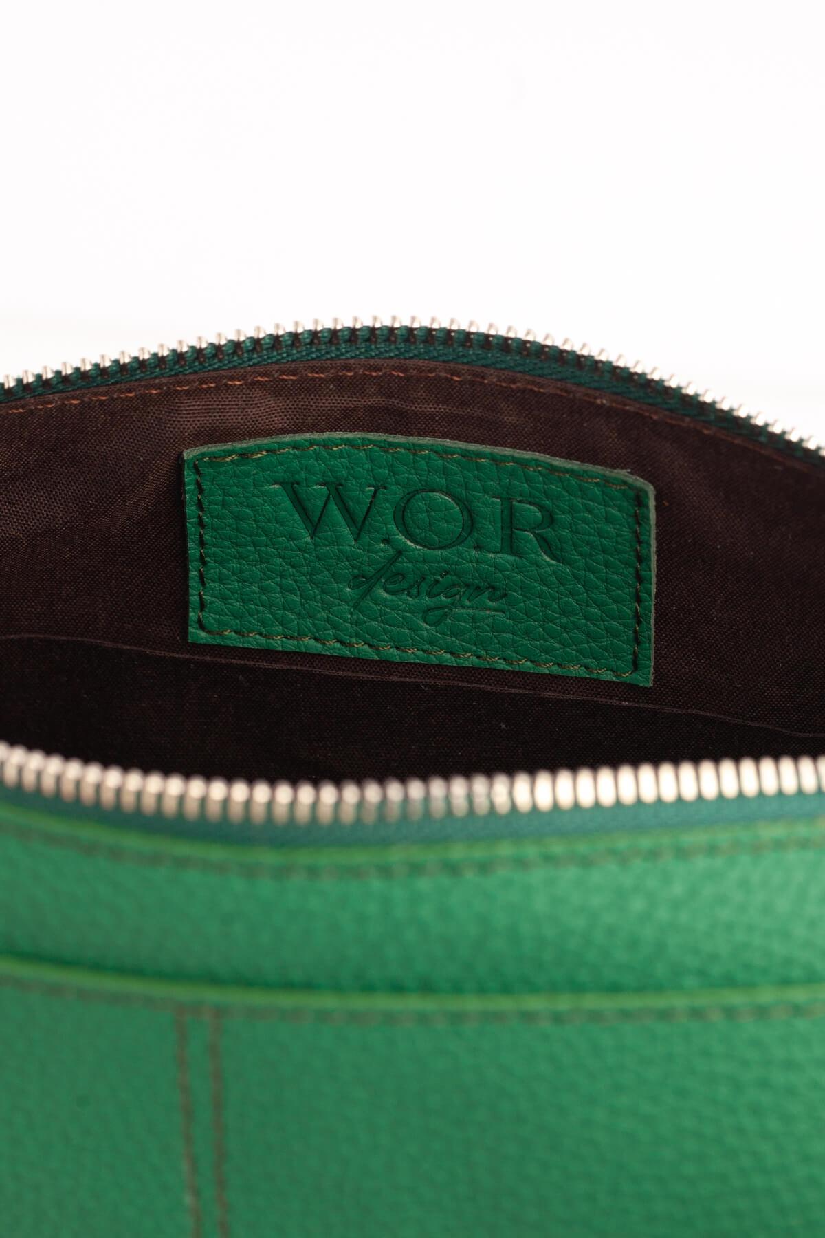 VALENTİNE GREEN HAKİKİ DERİ EL ÇANTASIWALLETWATCHOFROYALVALERIOVALENTİNE GREEN HAKİKİ DERİ EL ÇANTASI