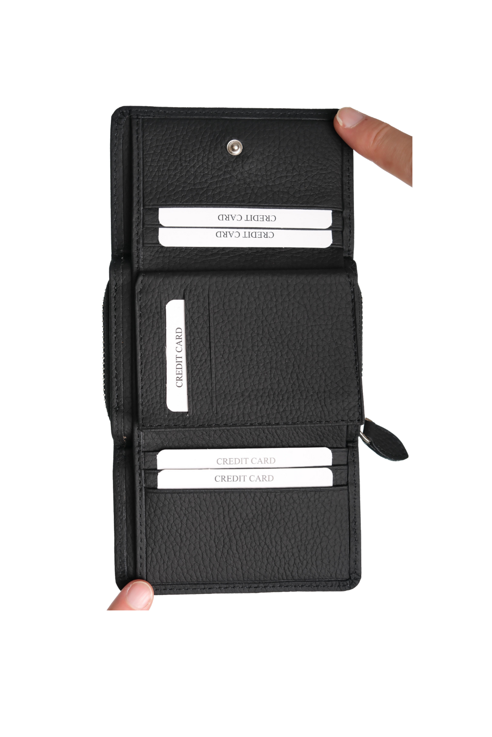 Hakiki Deri Cüzdan Siyah Kart Bölmeli Fermuarlı Çift Para Bölmeli Cüzdan NegroCüzdan&Kartlık KonseptWATCHOFROYALNEGROHakiki Deri Cüzdan Siyah Kart Bölmeli Fermuarlı Çift Para Bölmeli Cüzdan Negro