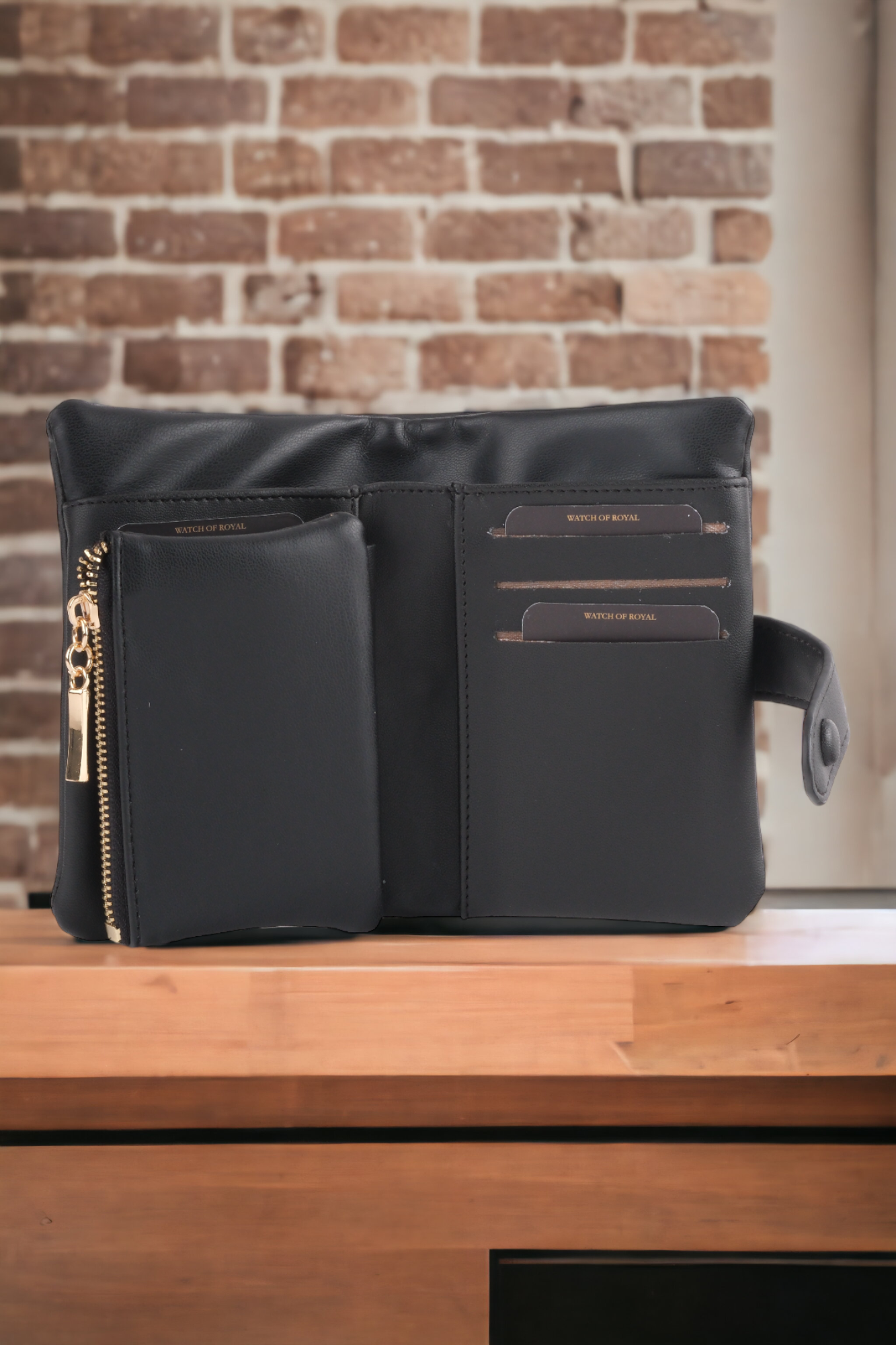 SİYAH KARTLIK VE CÜZDAN 6 ADET KART BÖLMELİ ÇITÇIT KİLİT SİSTEMLİ TASARIM CÜZDAN RODICAWALLET & CARDHOLDERWATCHOFROYALRODICASİYAH KARTLIK VE CÜZDAN 6 ADET KART BÖLMELİ ÇITÇIT KİLİT SİSTEMLİ TASARIM CÜZDAN RODICA