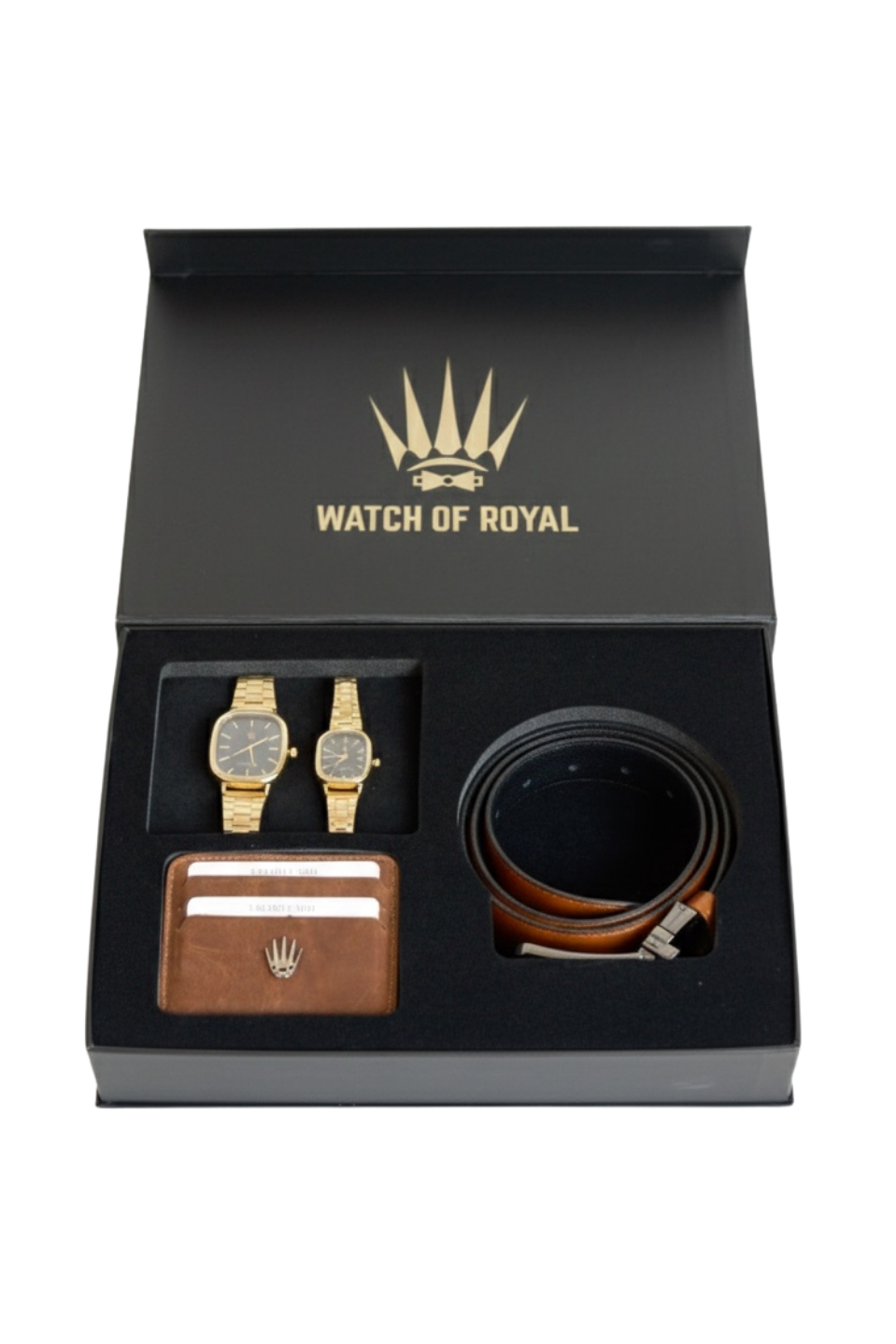 HEDİYE KUTUSU TABA 4'LÜ SET 2 al 1 öde çantaWATCHOFROYALKUTUHEDİYE KUTUSU TABA 4'LÜ SET 