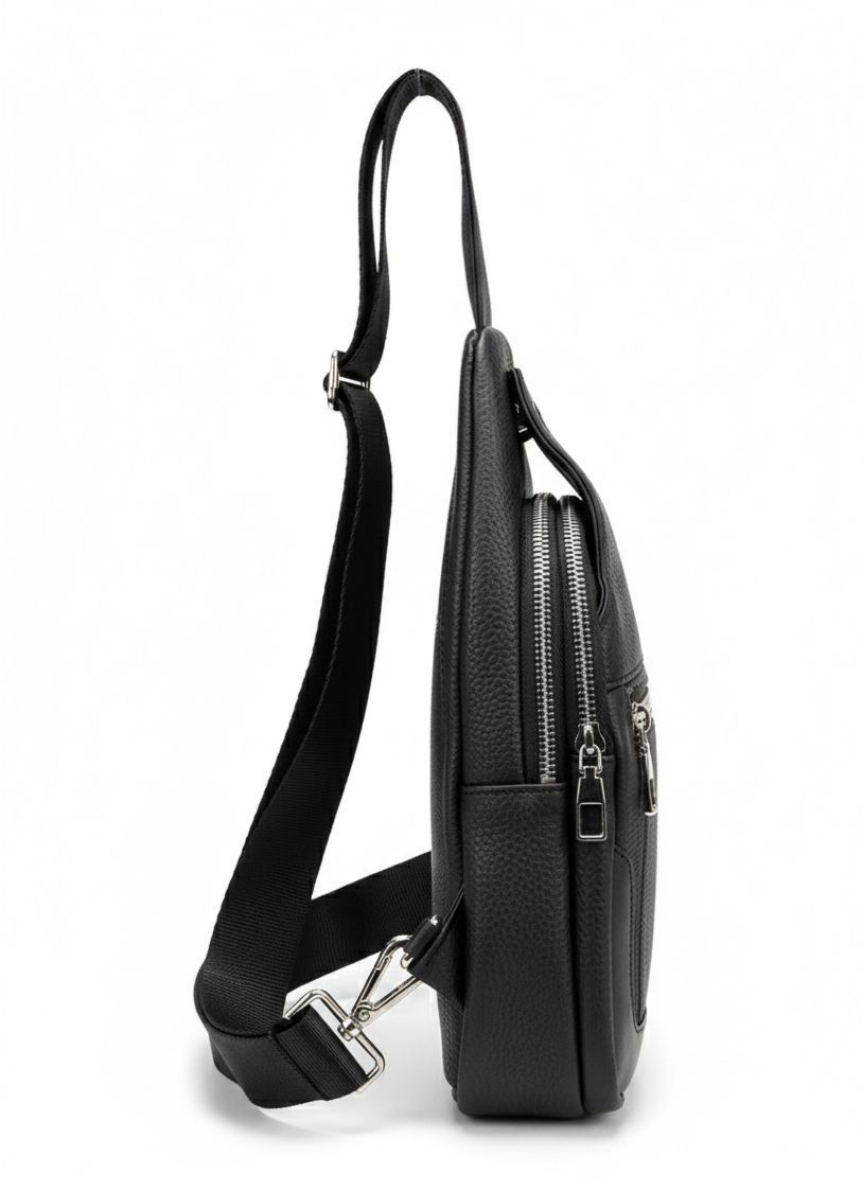 Bold Bag Siyah Çapraz Hakiki Deri ÇantaHand BagWATCHOFROYALbold BagBold Bag Siyah Çapraz Hakiki Deri Çanta