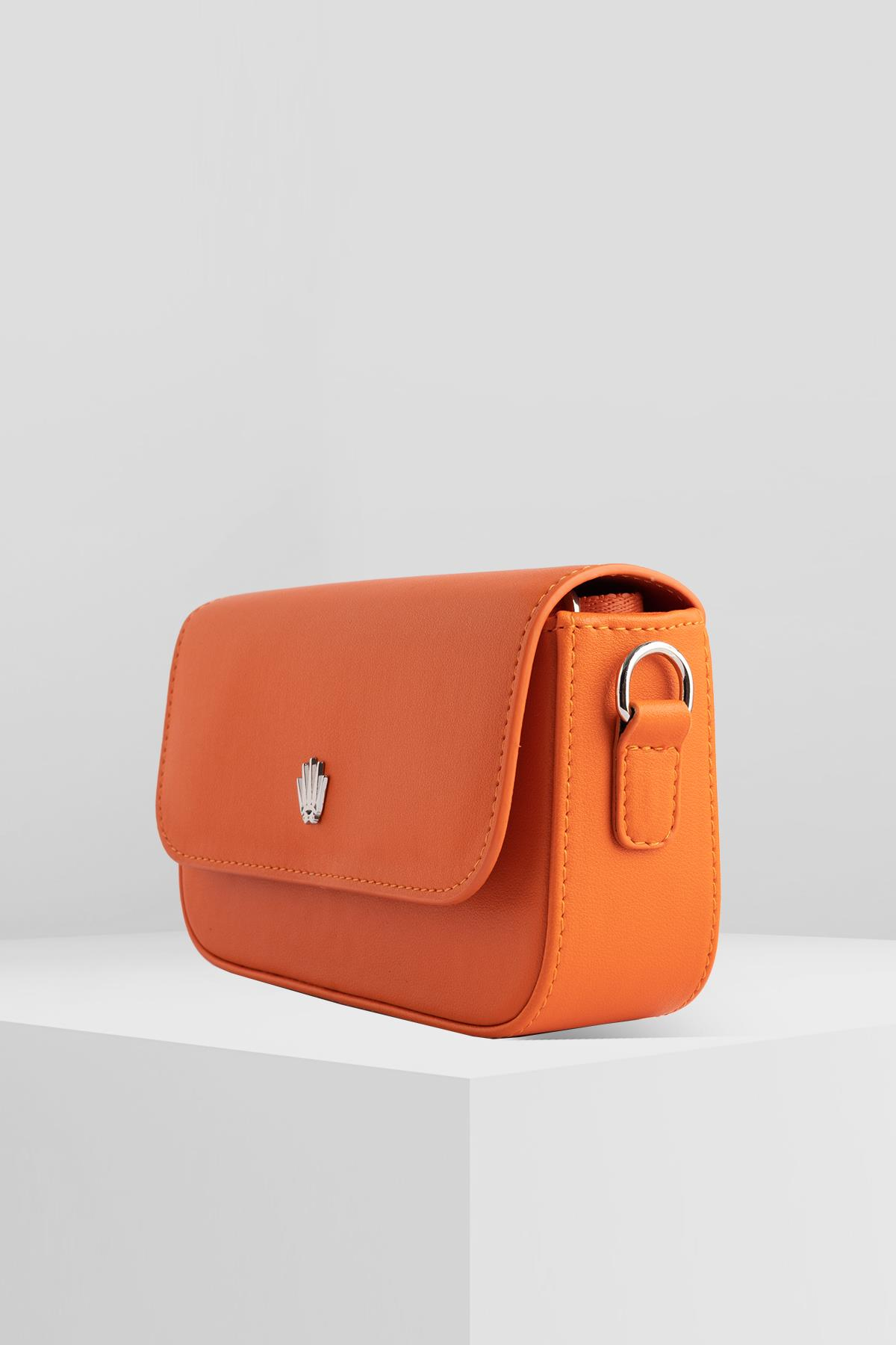 FLAP TURUNCU UNISEX EL ÇANTASIHANDBAGWATCHOFROYALFLAPFLAP TURUNCU UNISEX EL ÇANTASI