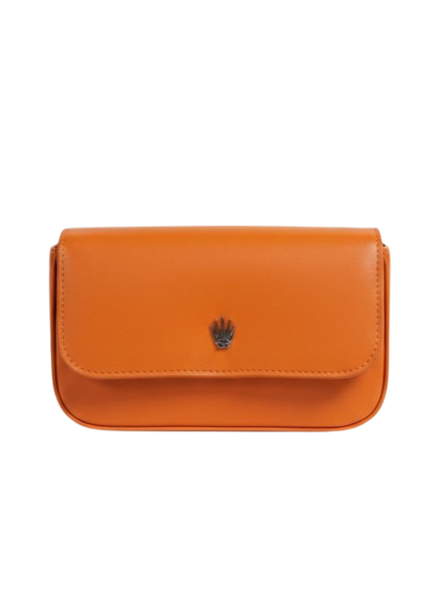 FLAP ORANGE UNISEX HAND BAGHand BagWATCHOFROYALFLAPFLAP ORANGE UNISEX HAND BAG