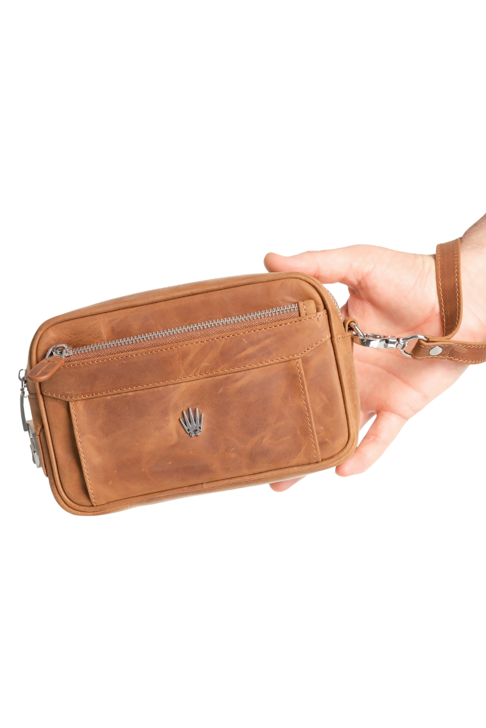 FOREST CRAZY TAN ŞİFRHANDİ GENUINE LEATHER HAND BAGHand BagWATCHOFROYALFRSTCTABAFOREST CRAZY TAN ŞİFRHANDİ GENUINE LEATHER HAND BAG