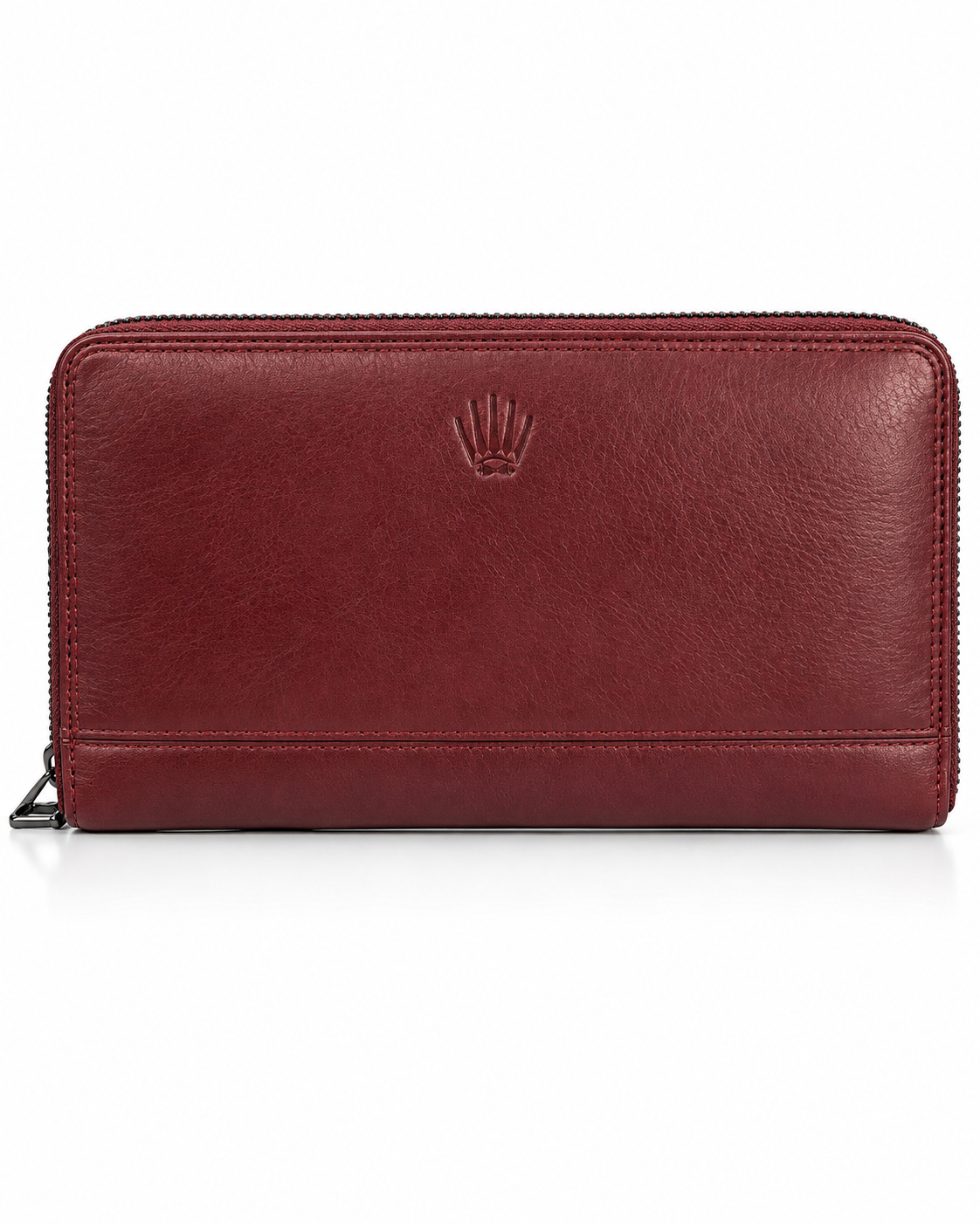Tome Crazy Bordo Hakiki Deri Telefon Cüzdanı,El Çantası