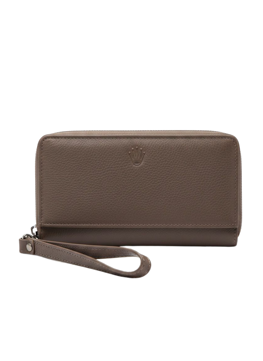 Tome Crazy Gri Hakiki Deri Telefon Cüzdanı,El ÇantasıHand BagWATCHOFROYALTomeTome Crazy Gri Hakiki Deri Telefon Cüzdanı,El Çantası