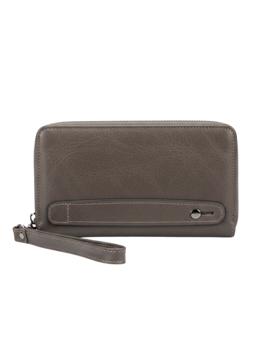 Tome Crazy Gri Hakiki Deri Telefon Cüzdanı,El ÇantasıHand BagWATCHOFROYALTomeTome Crazy Gri Hakiki Deri Telefon Cüzdanı,El Çantası