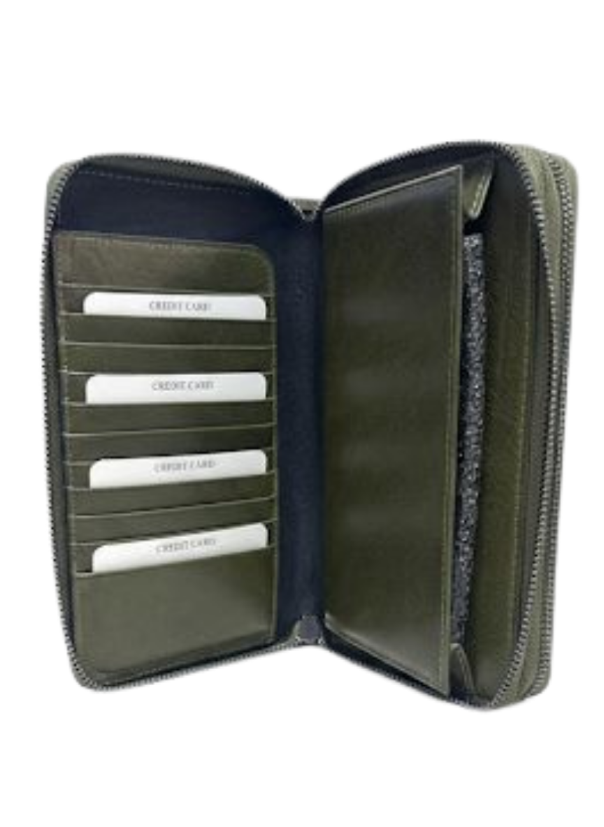 Tome Crazy Yeşil Hakiki Deri Telefon Cüzdanı,El ÇantasıHand BagWATCHOFROYALTomeTome Crazy Yeşil Hakiki Deri Telefon Cüzdanı,El Çantası