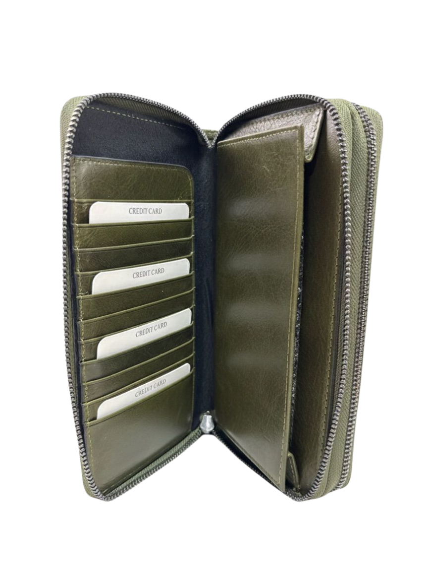 Tome Crazy Yeşil Hakiki Deri Telefon Cüzdanı,El ÇantasıHand BagWATCHOFROYALTomeTome Crazy Yeşil Hakiki Deri Telefon Cüzdanı,El Çantası