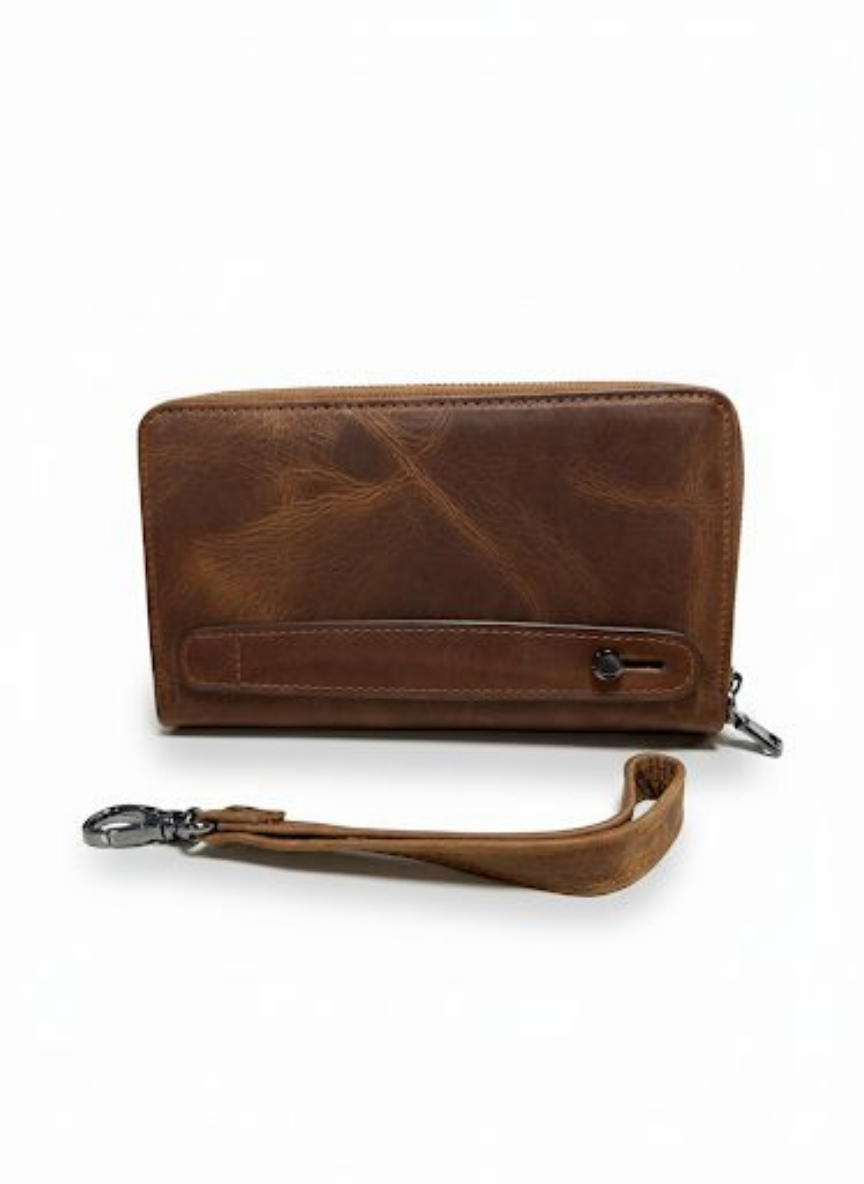 Tome Efekt Taba Hakiki Deri Telefon Cüzdanı,El ÇantasıHand BagWATCHOFROYALTomeTome Efekt Taba Hakiki Deri Telefon Cüzdanı,El Çantası