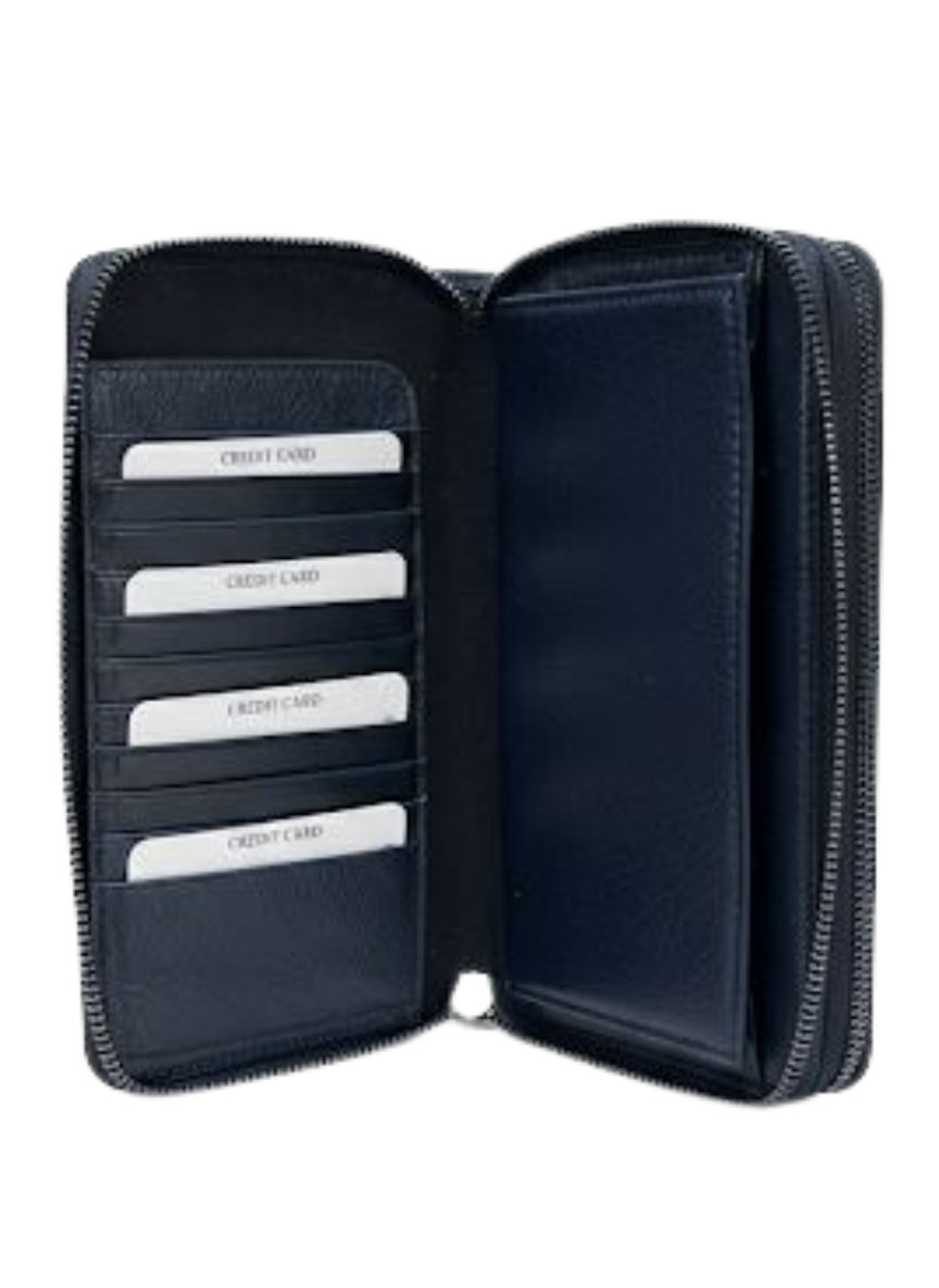 TomeLacivert Hakiki Deri Telefon Cüzdanı,El ÇantasıHand BagWATCHOFROYALTomeTomeLacivert Hakiki Deri Telefon Cüzdanı,El Çantası