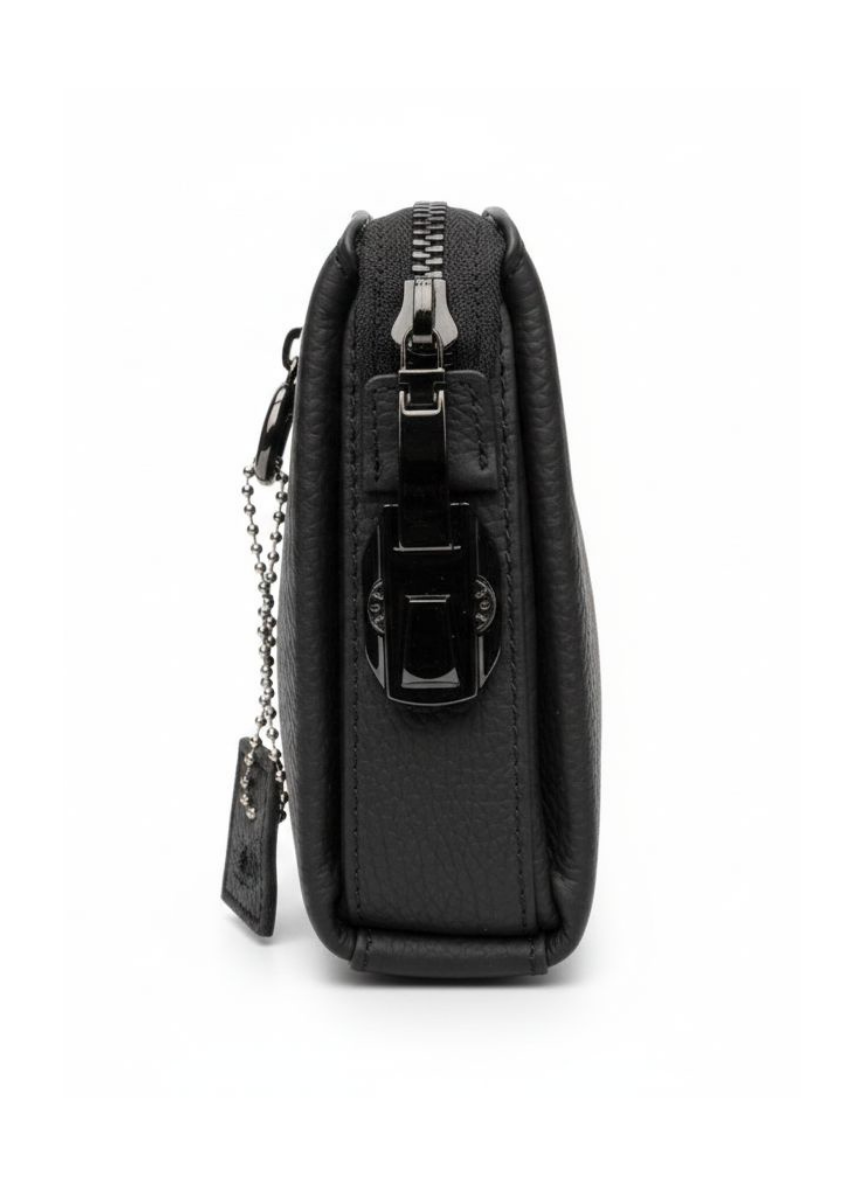 Vault Black Şifreli Kilitli Hakiki Deri El ÇantasıHand BagWATCHOFROYALVaultVault Black Şifreli Kilitli Hakiki Deri El Çantası