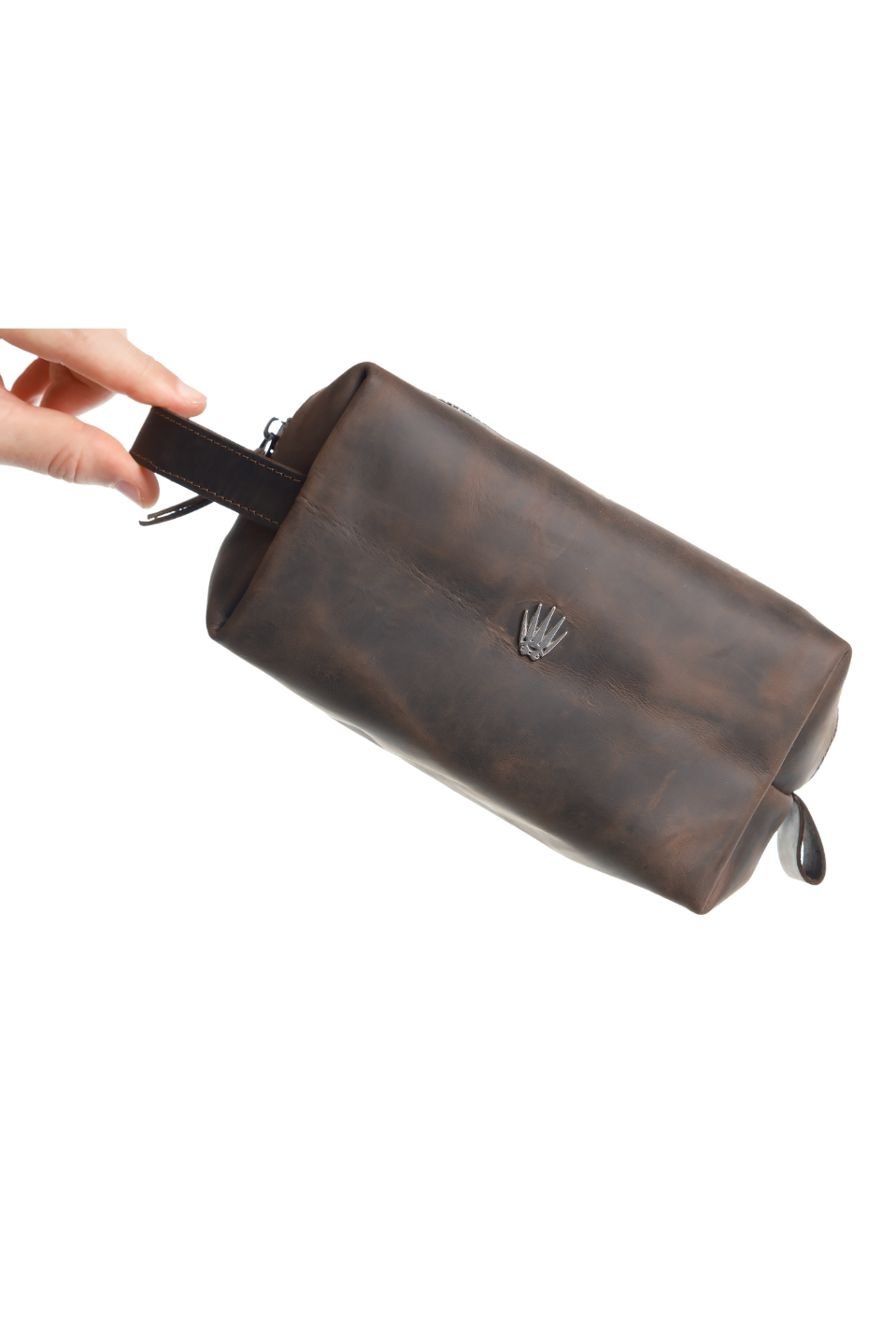 VEREV CRAZY BROWN GENUINE LEATHER HAND BAGHand BagWATCHOFROYALVRVBRWNVEREV CRAZY BROWN GENUINE LEATHER HAND BAG