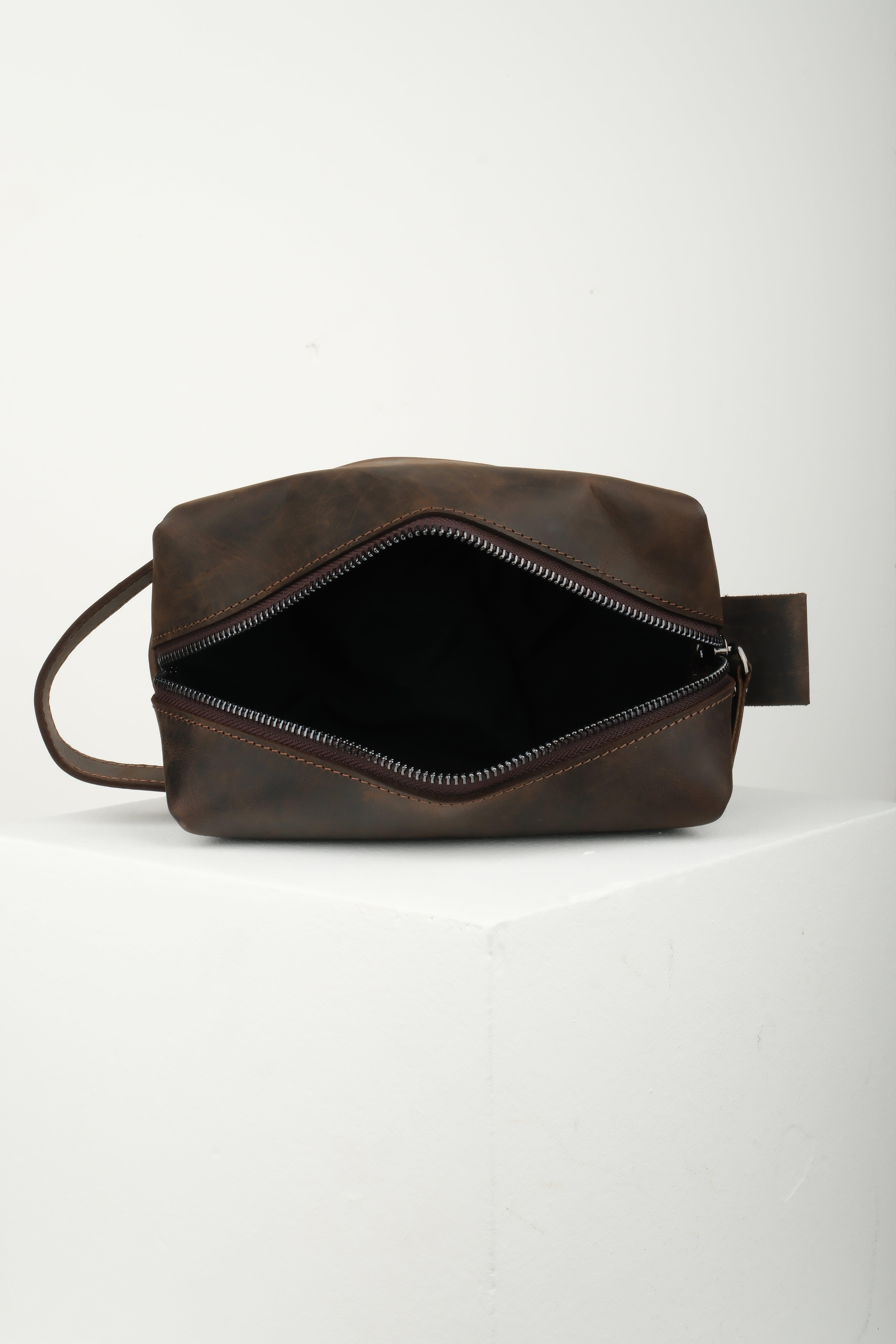 VEREV CRAZY BROWN GENUINE LEATHER HAND BAGHand BagWATCHOFROYALVRVBRWNVEREV CRAZY BROWN GENUINE LEATHER HAND BAG