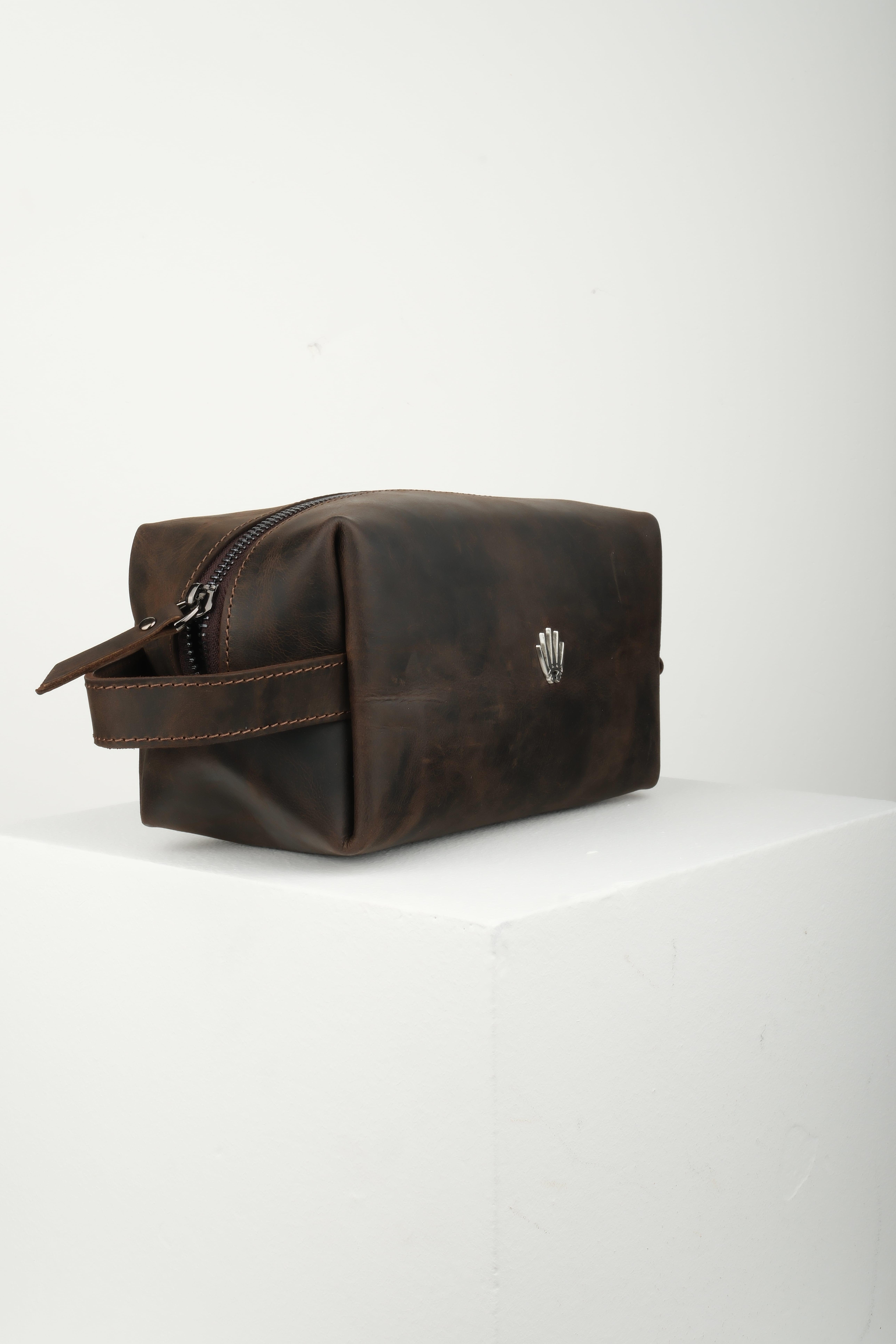 VEREV CRAZY BROWN GENUINE LEATHER HAND BAGHand BagWATCHOFROYALVRVBRWNVEREV CRAZY BROWN GENUINE LEATHER HAND BAG