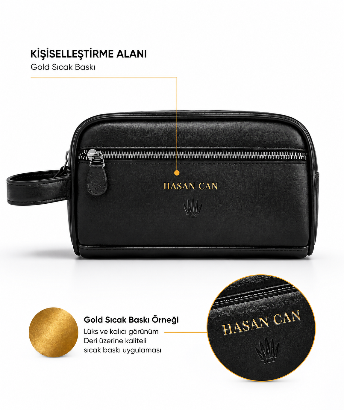 VEREV BLACK GENUINE LEATHER HAND BAGHand BagWATCHOFROYALVRVELÇNTVEREV BLACK GENUINE LEATHER HAND BAG