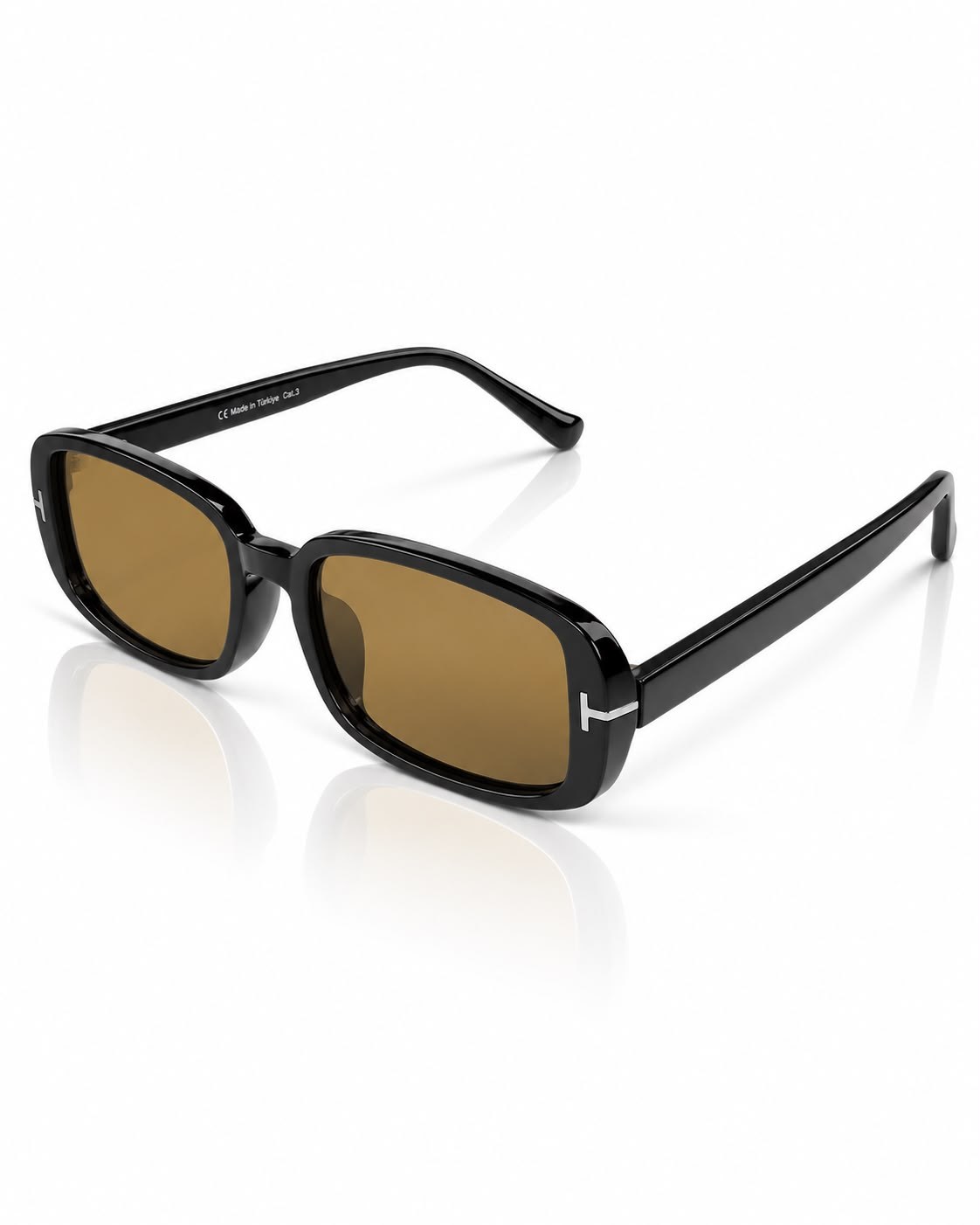 Royal Eyewear Re1005 Siyah Kahverengi  Güneş Gözlüğü 