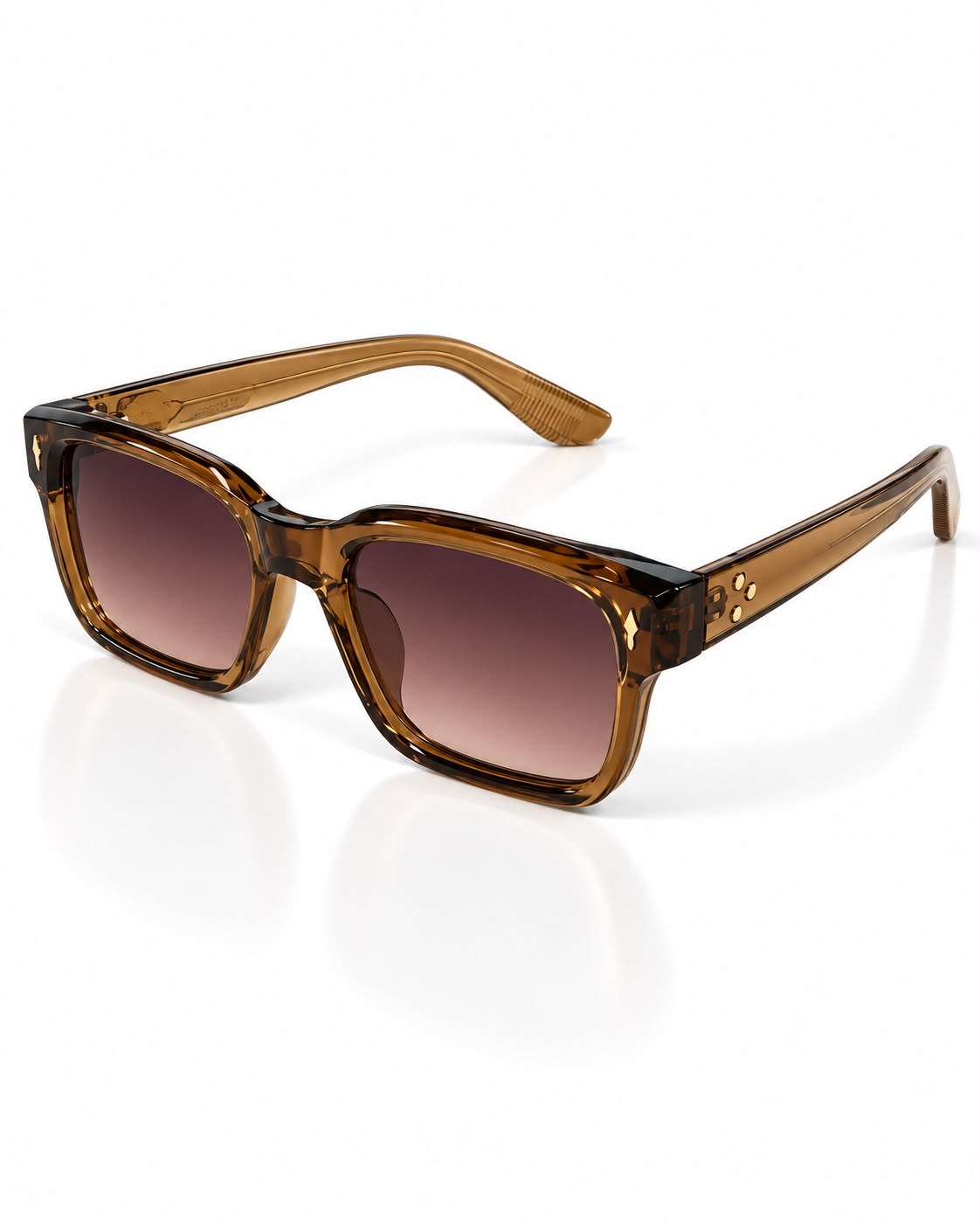 Royal Eyewear RE65038 Kahverengi Leopar Unisex Güneş Gözlüğü