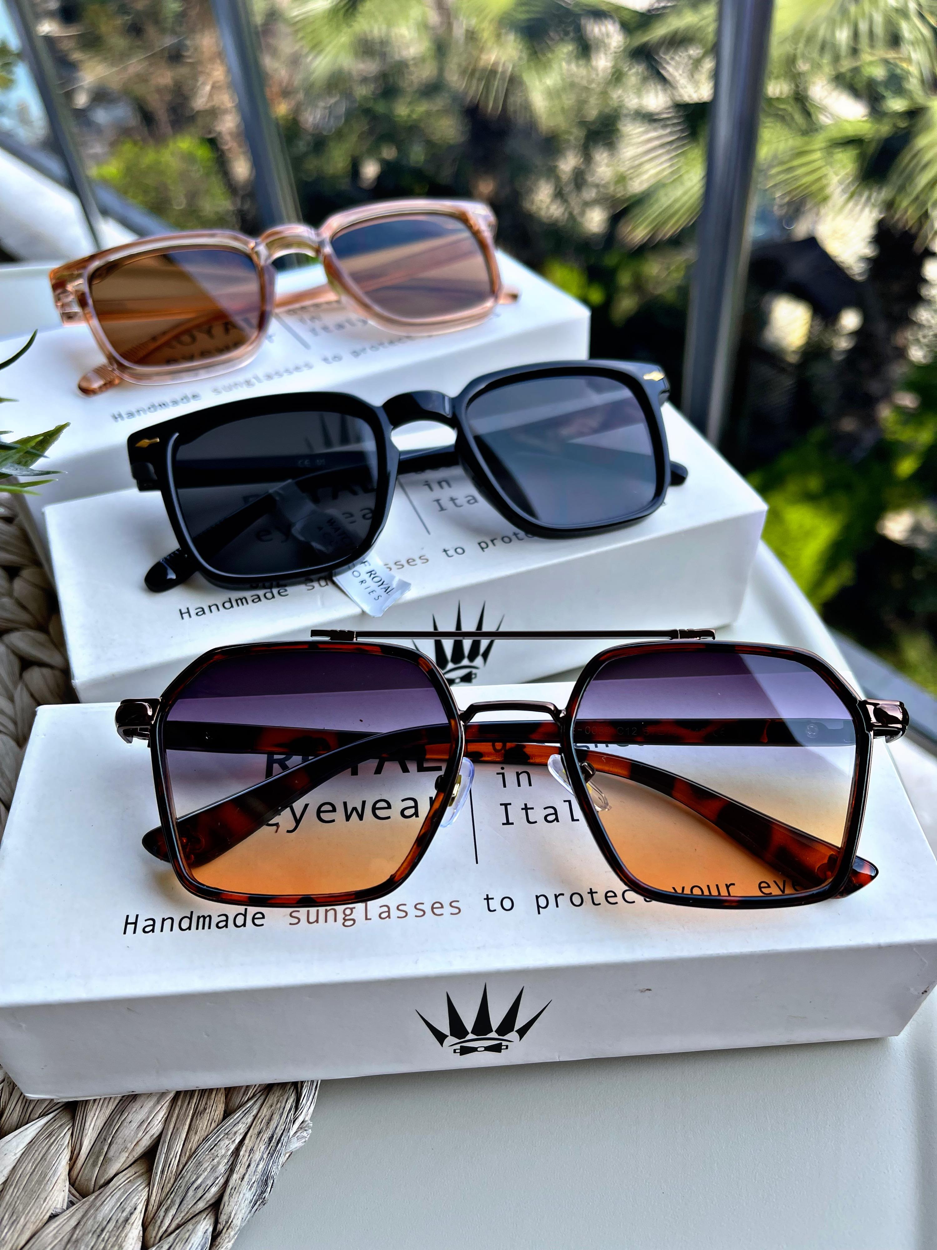 Üçlü Set Degrade&Rose&Siyah Güneş Gözlüğü Kadın & Erkek UV400 Cam Orjinal CE BelgeliEyewearWATCHOFROYALüçlüsetgüneşgözlüğüÜçlü Set Degrade&Rose&Siyah Güneş Gözlüğü Kadın & Erkek UV400 Cam Orjinal CE Belgeli