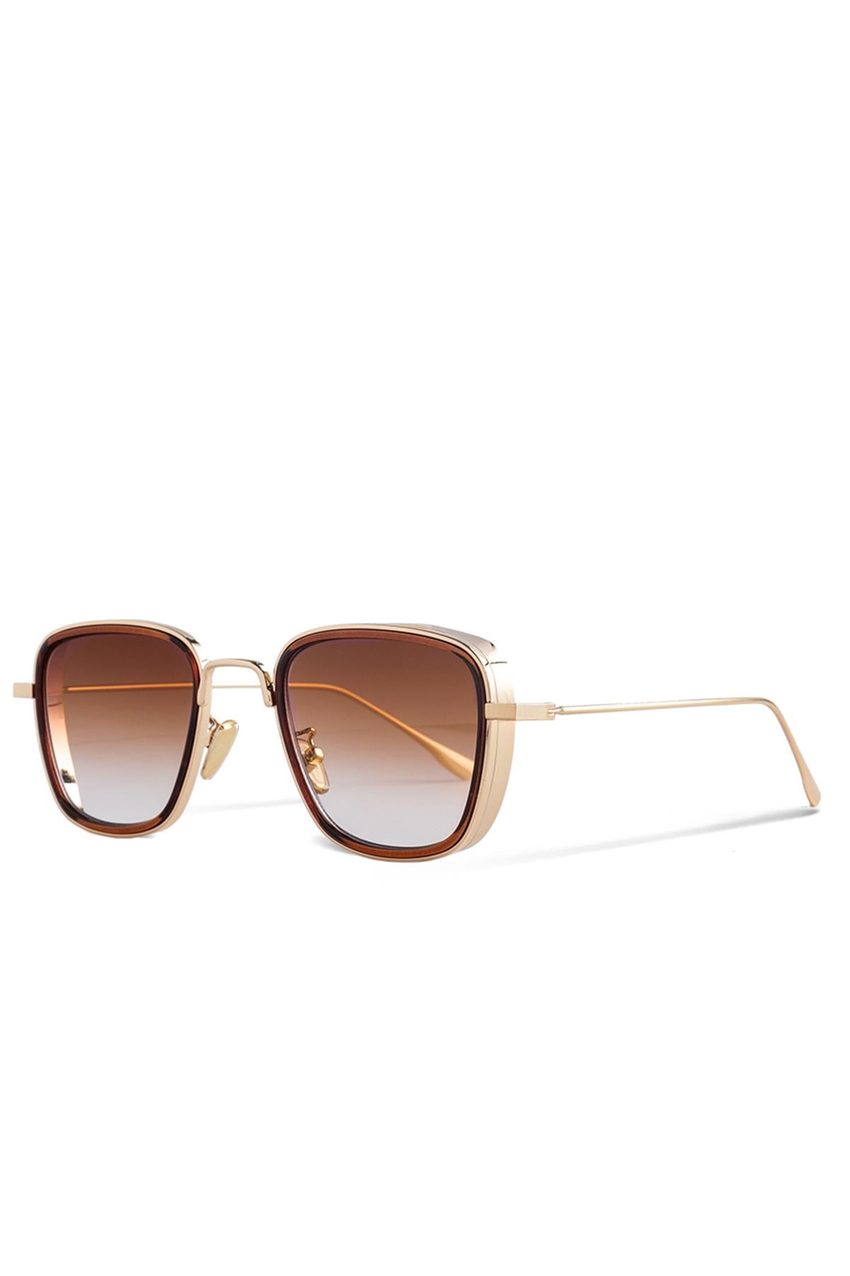 ROYAL EYEWEAR RE2008 GOLD KAHVERENGİ UNISEX GÜNEŞ GÖZLÜĞÜGÖZLÜKWATCHOFROYALRE2008ROYAL EYEWEAR RE2008 GOLD KAHVERENGİ UNISEX GÜNEŞ GÖZLÜĞÜ
