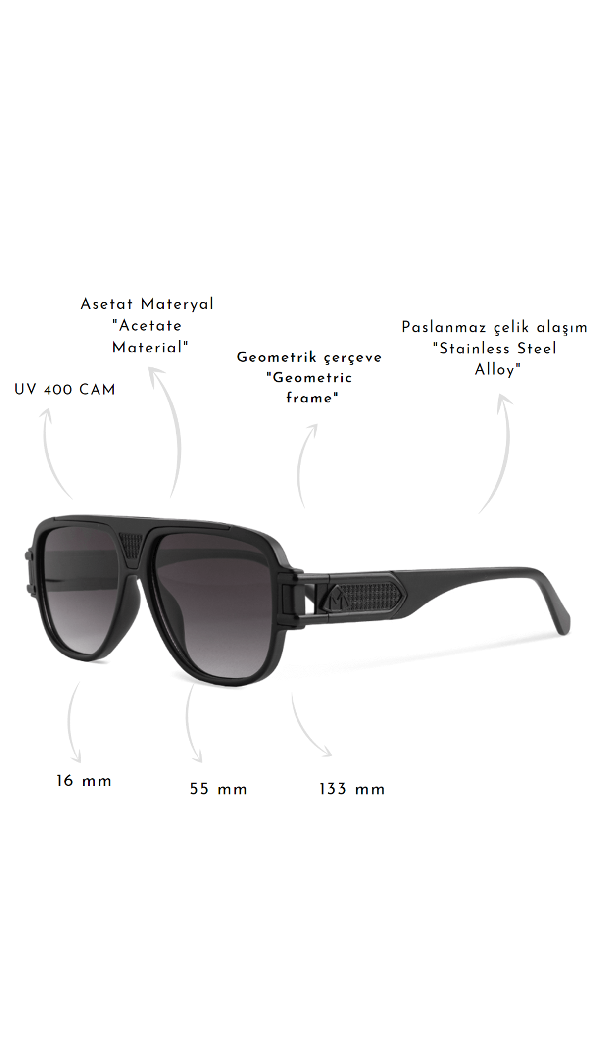 ROYAL EYEWEAR RE3271 SİYAH GÜNEŞ GÖZLÜĞÜGÖZLÜKWATCHOFROYALRE3271ROYAL EYEWEAR RE3271 SİYAH GÜNEŞ GÖZLÜĞÜ