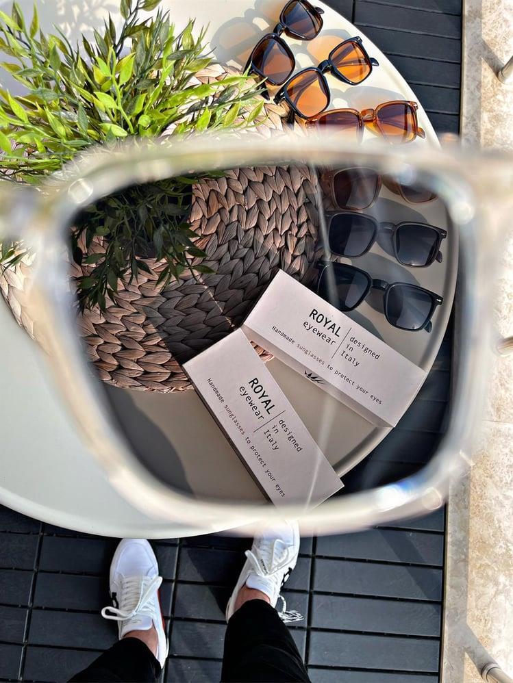 ROYAL EYEWEAR RE982 TRANSPARENT GRAY SUNGLASSESEyewearWATCHOFROYALRE982ROYAL EYEWEAR RE982 TRANSPARENT GRAY SUNGLASSES