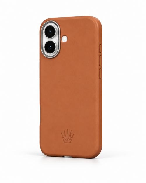 Luxe Iphone 16 Taba Kılıf Magsafe Özellikli Deri Kılıf